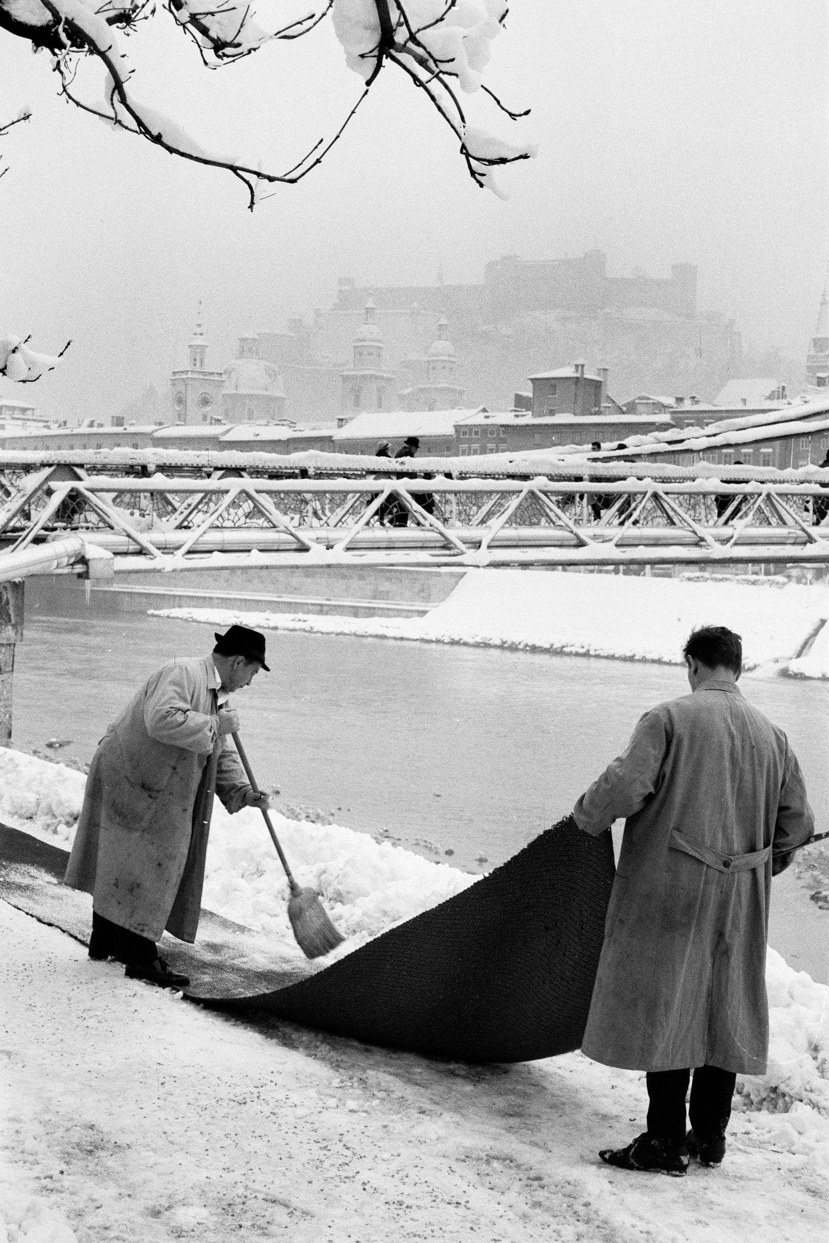 An der Salzach, Salzburg, 1963