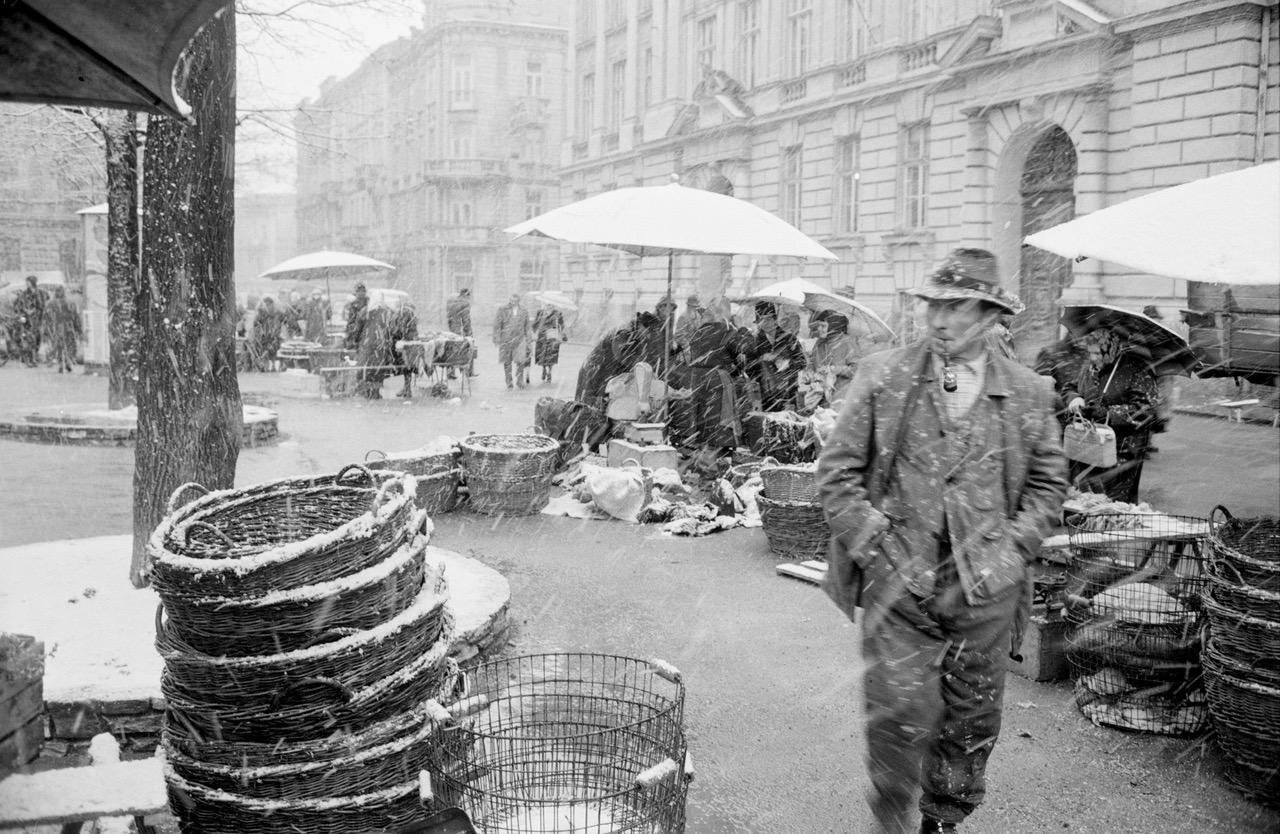 Schrannenmarkt, Salzburg, 1961