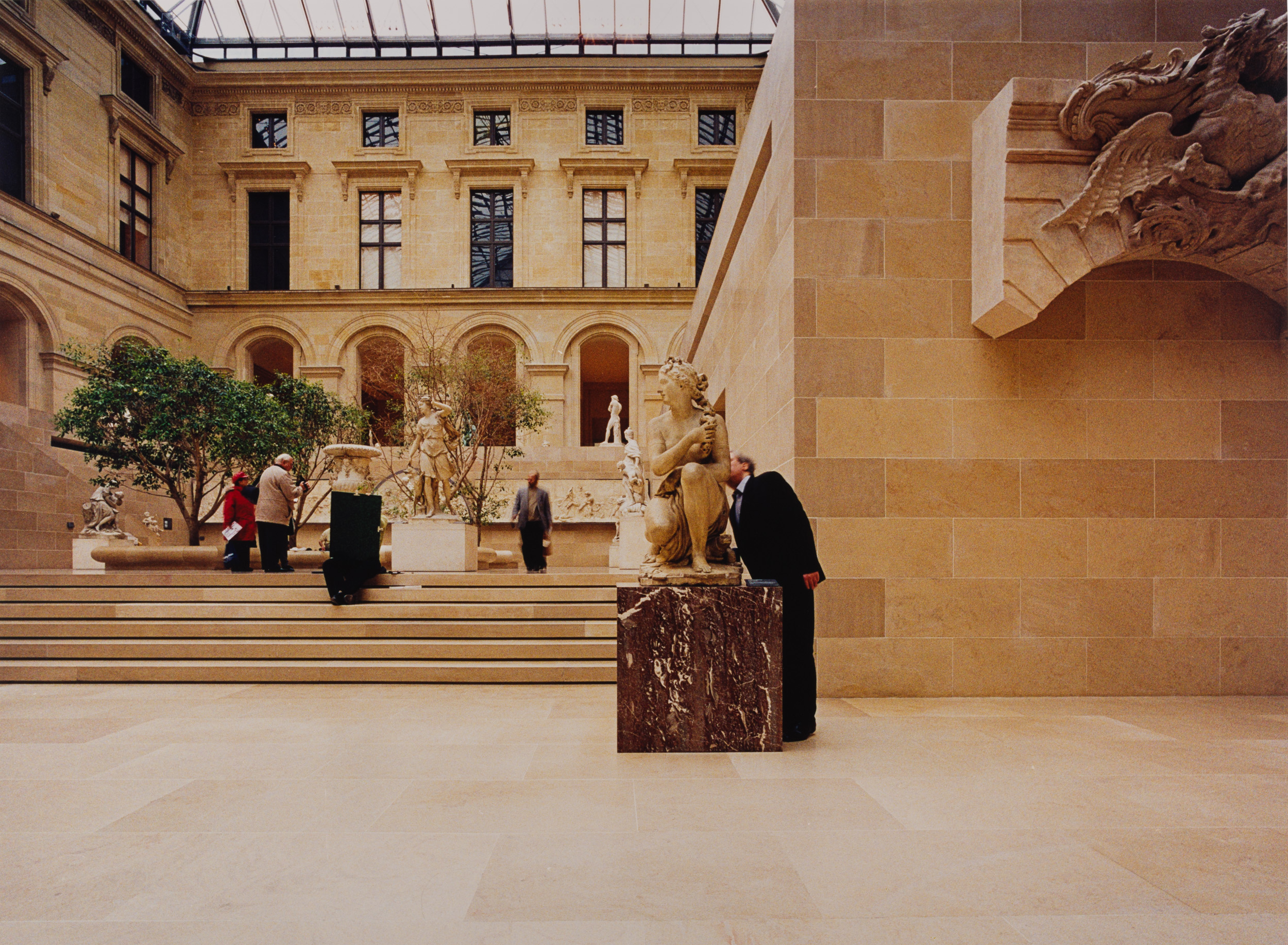 Aus der Serie In unmittelbarer Nähe, 2001 (Louvre, Paris)