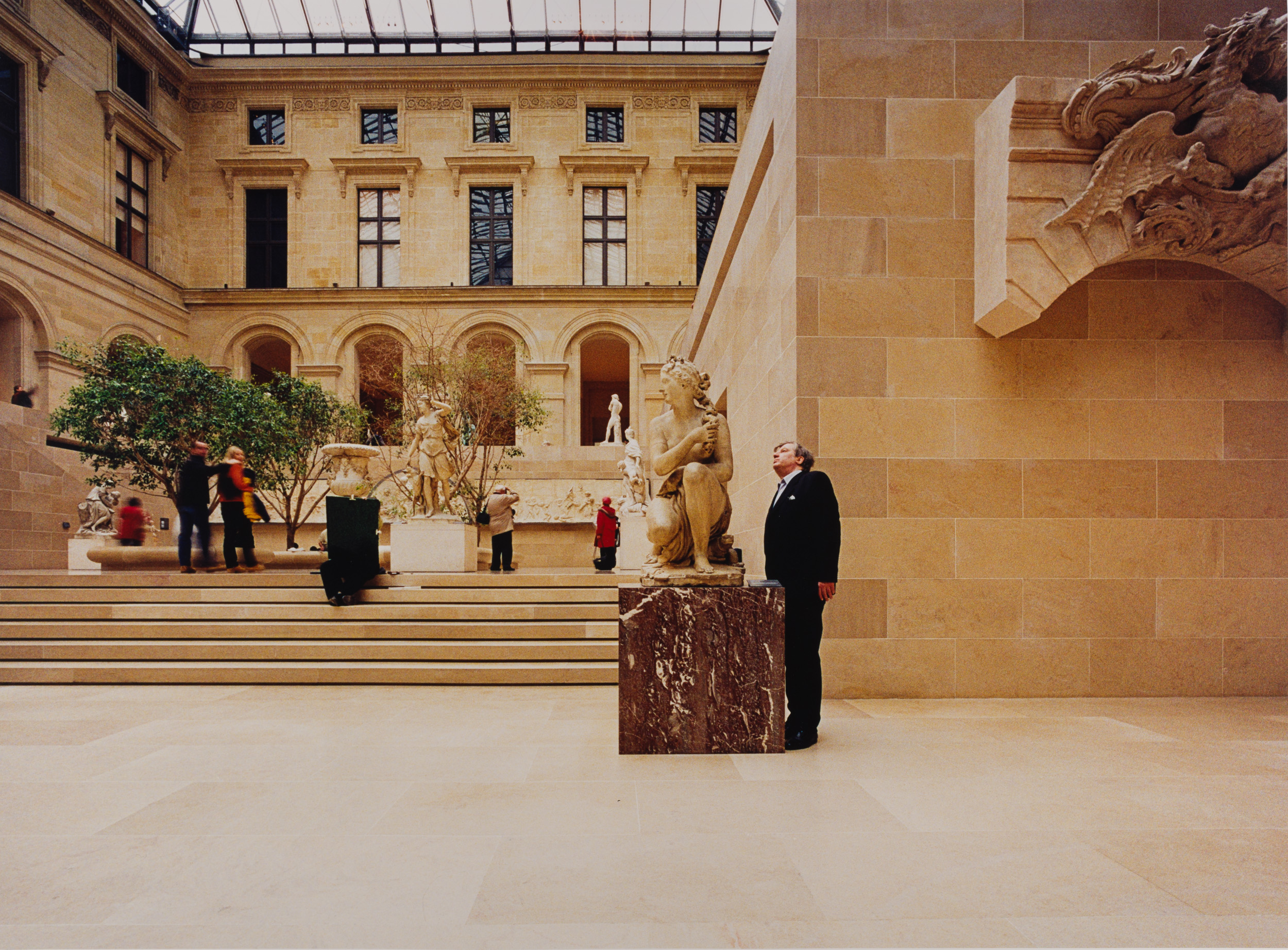 Aus der Serie In unmittelbarer Nähe, 2001 (Louvre, Paris)