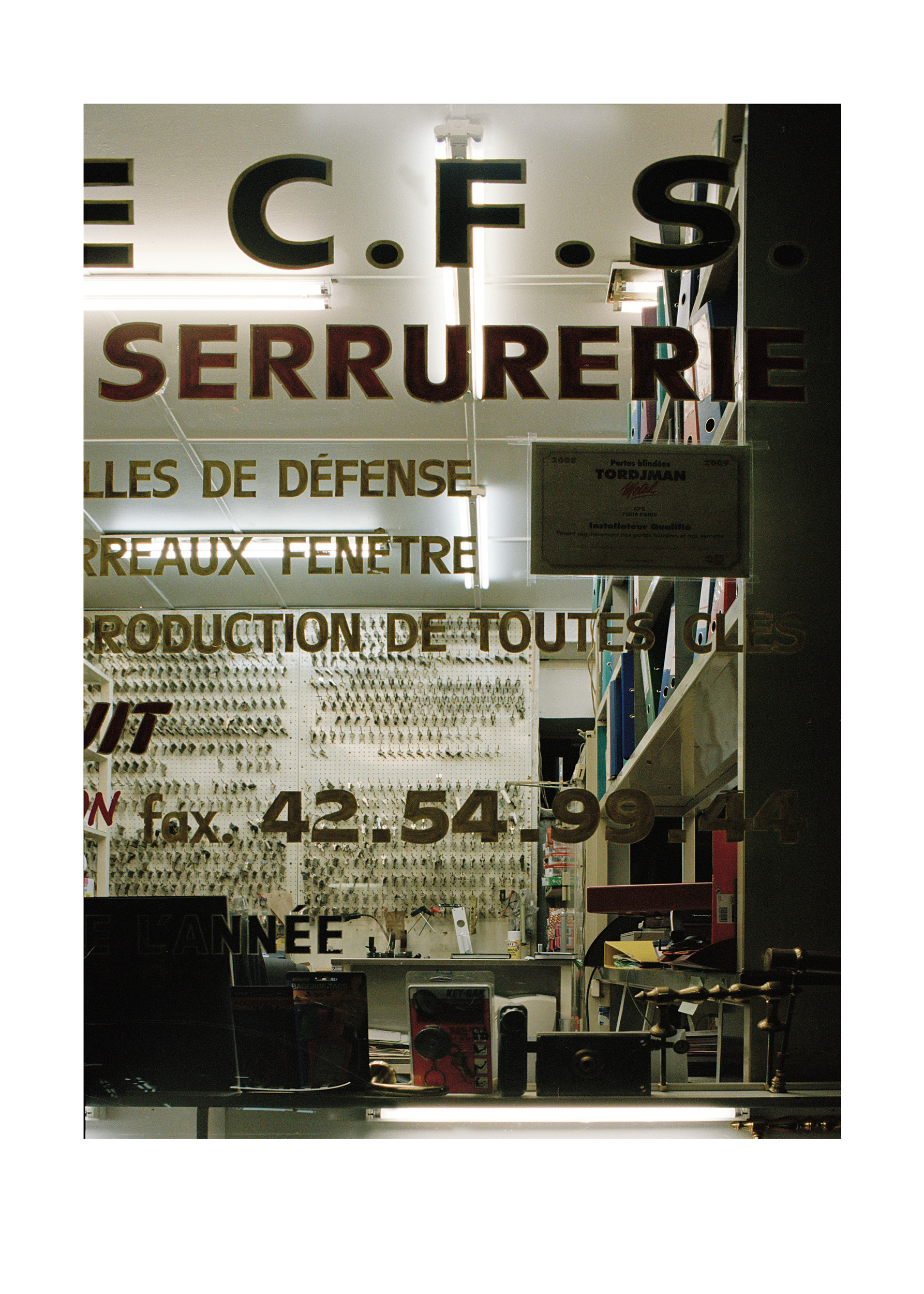 Aus der Serie Changement de Propriétaire, Paris, 2007/2008
