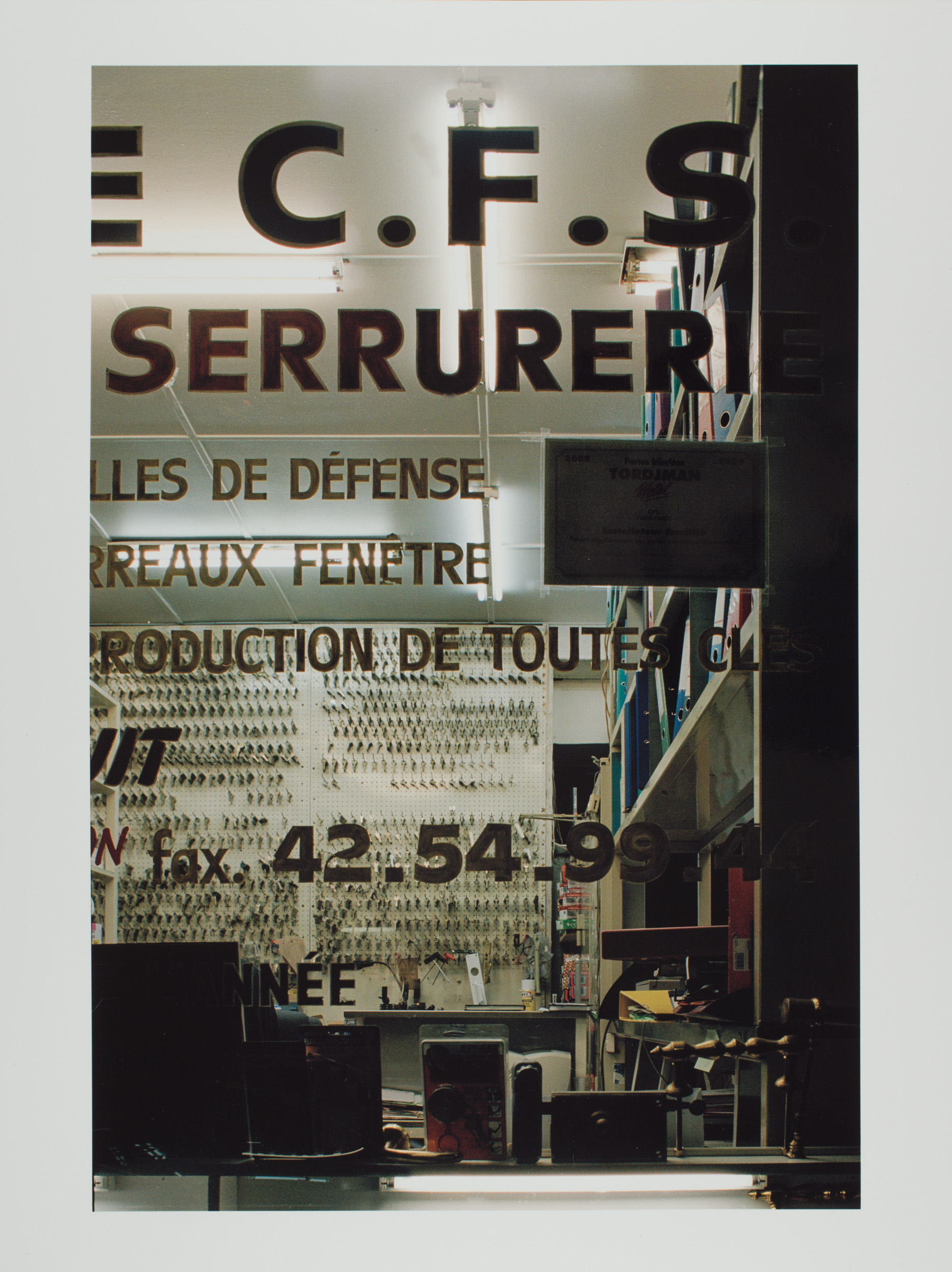 Changement de Propriétaire, Paris, 2007/2008