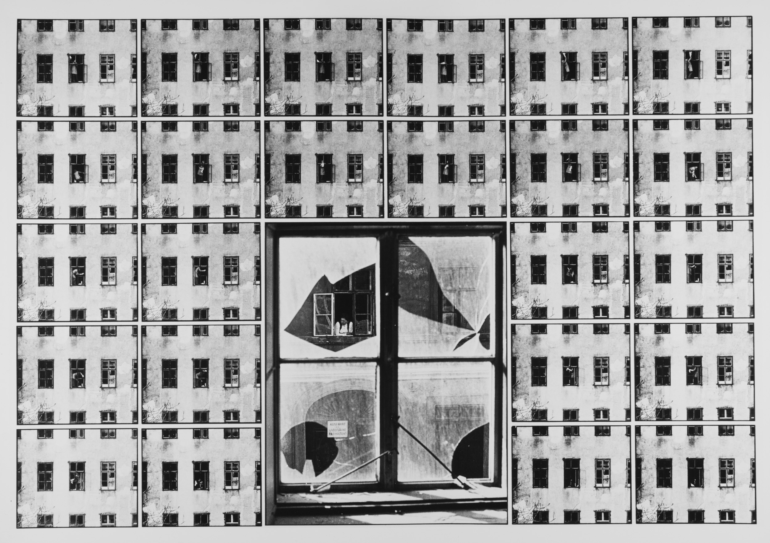 Klar wie unsichtbar, 1975 (Repro des originalen Tableaus)