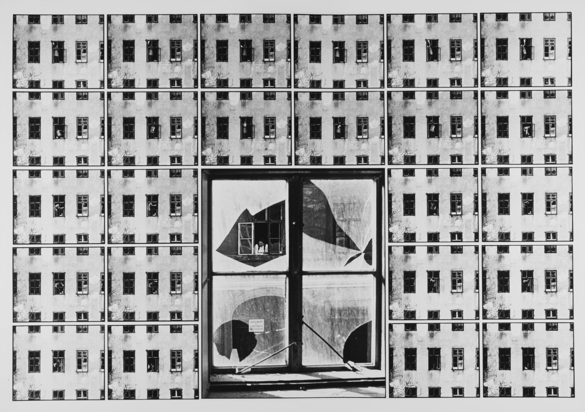 Klar wie unsichtbar, 1975 (Repro des originalen Tableaus)