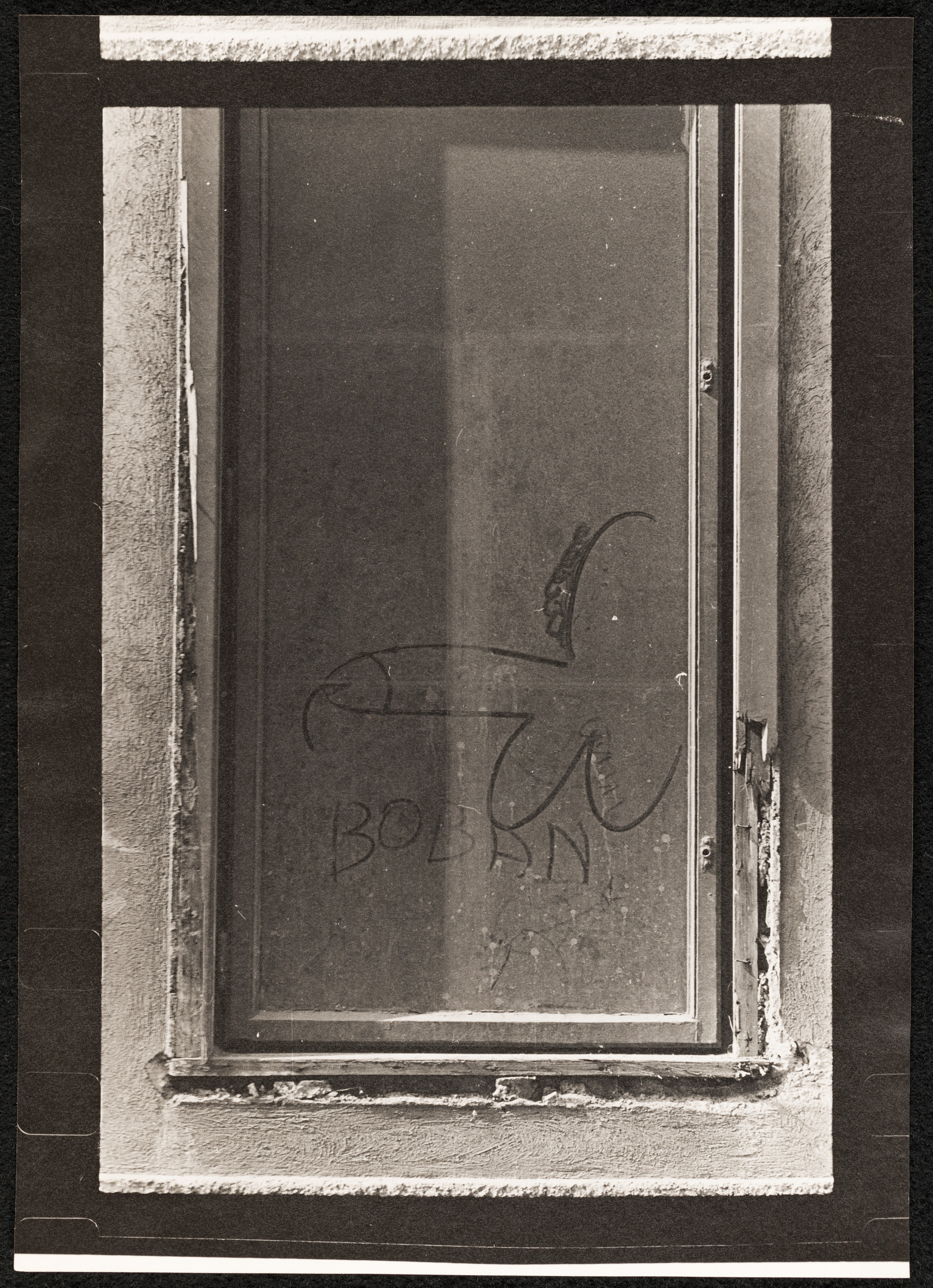 Aus der Serie "Graffiti", 1970-72