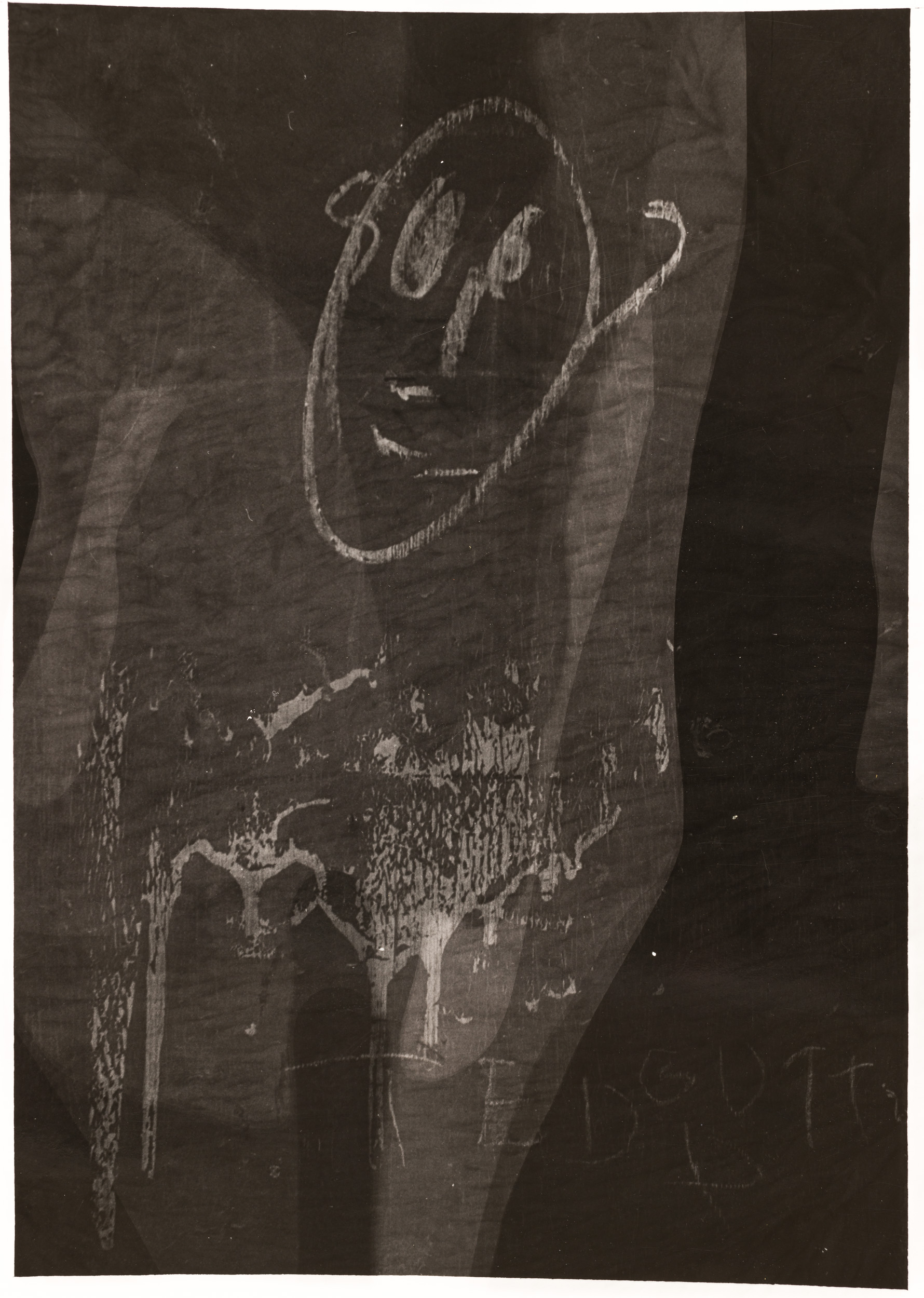 Aus der Serie "Graffiti", 1970-72