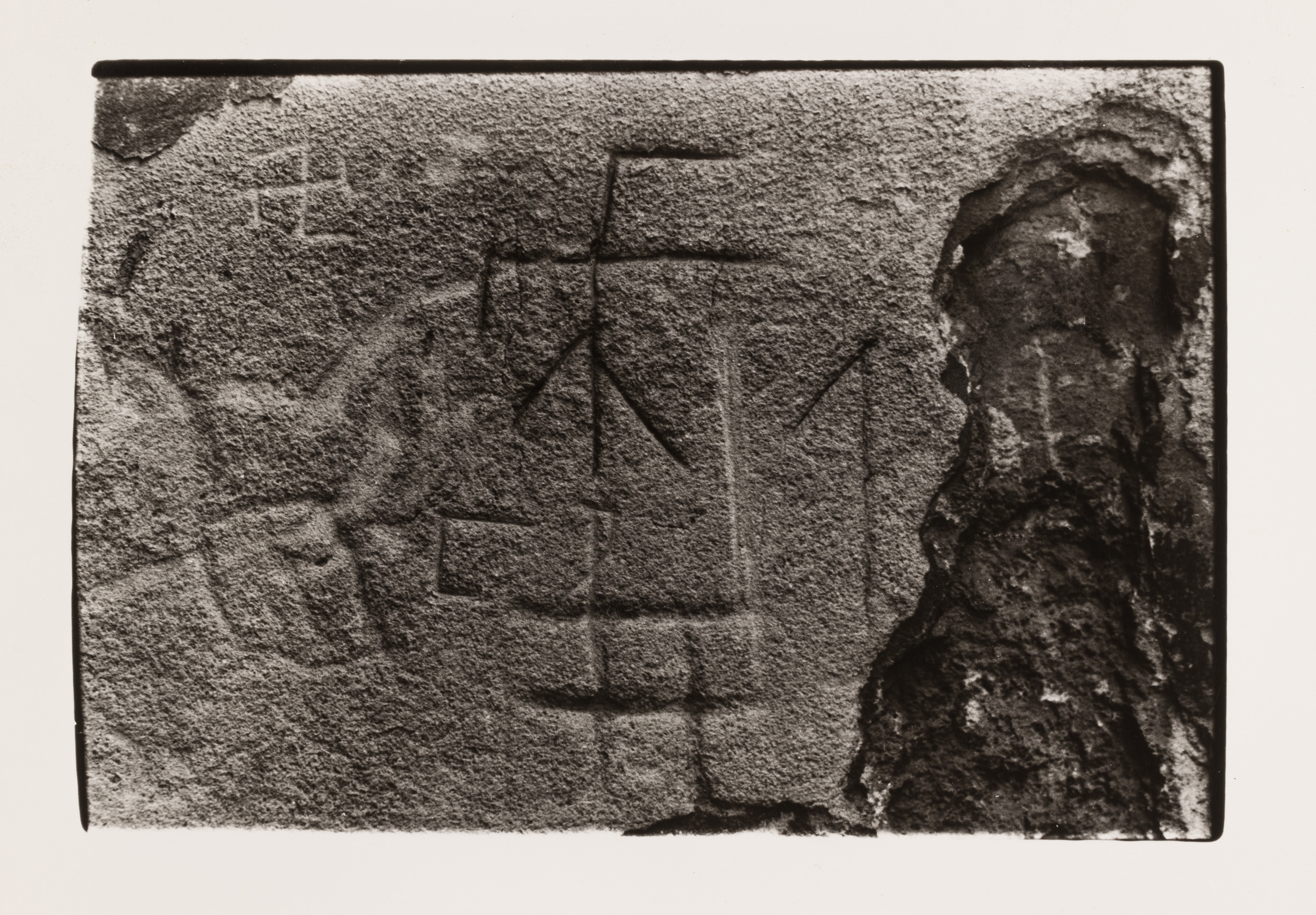 Aus der Serie "Graffiti", 1970-72