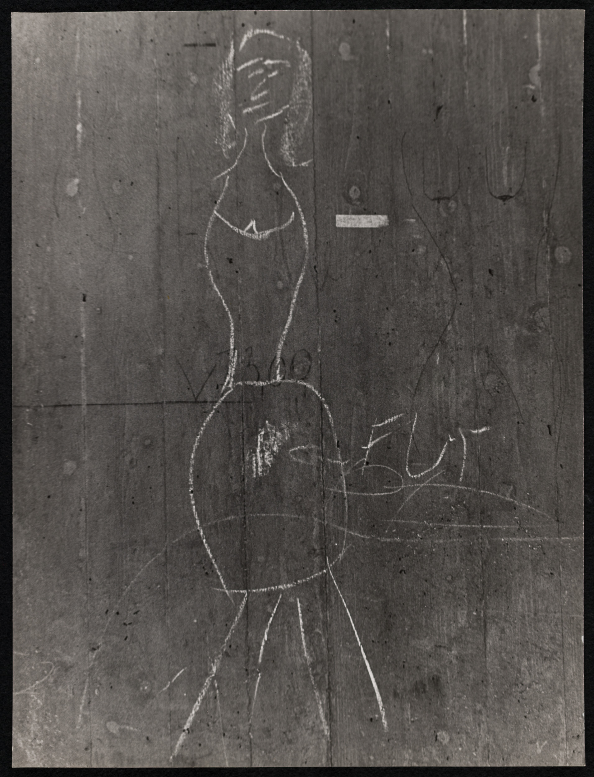 Aus der Serie "Graffiti", 1970-72