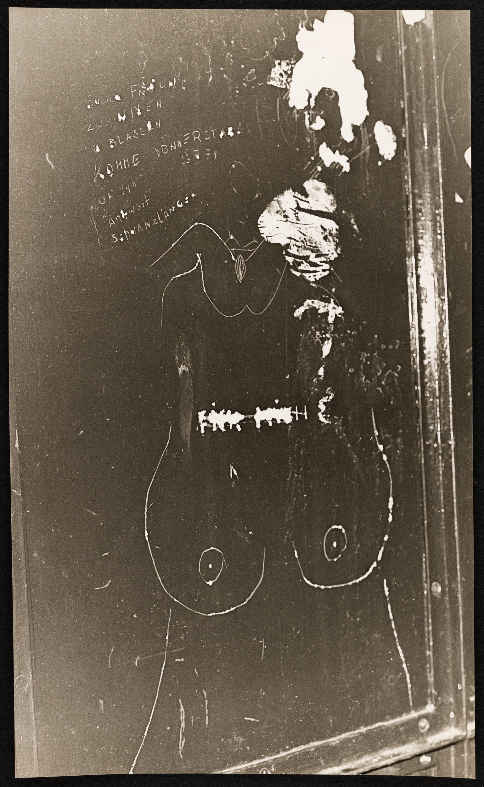 Aus der Serie "Graffiti", 1970-72