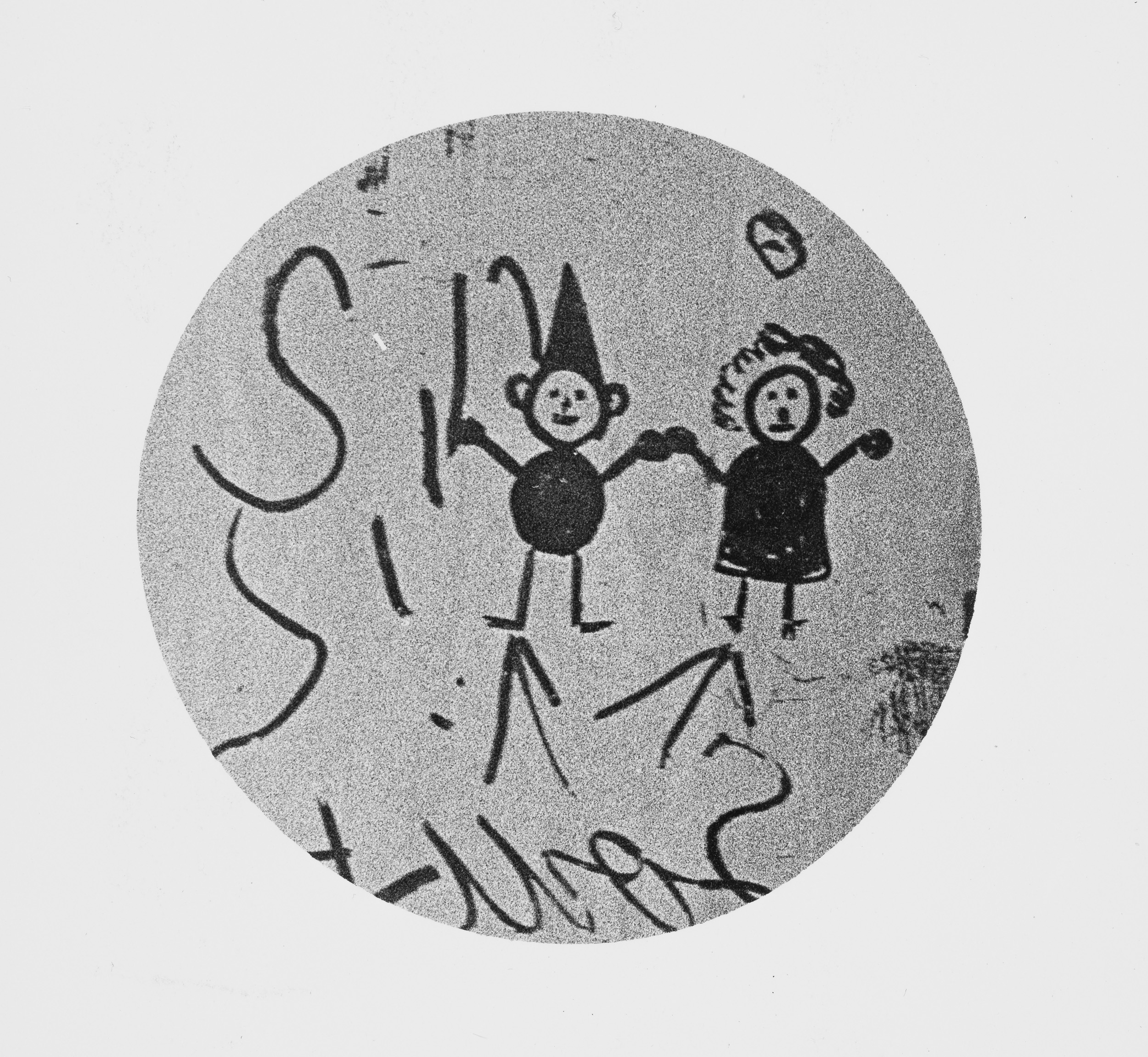 Aus der Serie "Graffiti", 1970-72