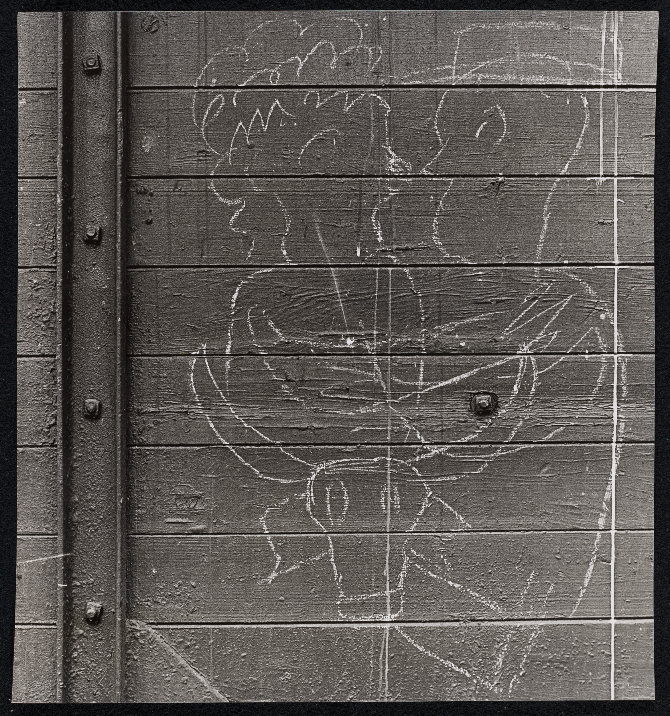 Aus der Serie "Graffiti", 1970-72