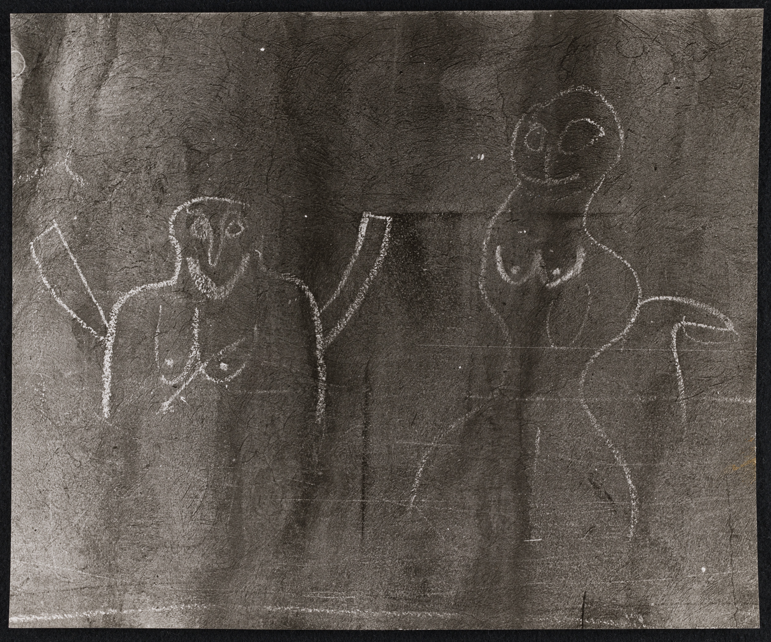 Aus der Serie "Graffiti", 1970-72