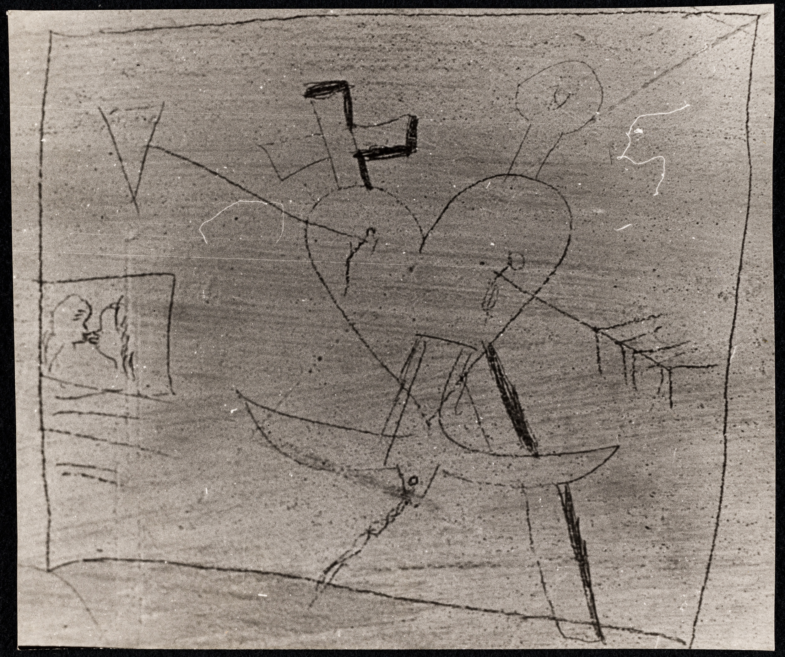 Aus der Serie "Graffiti", 1970-72