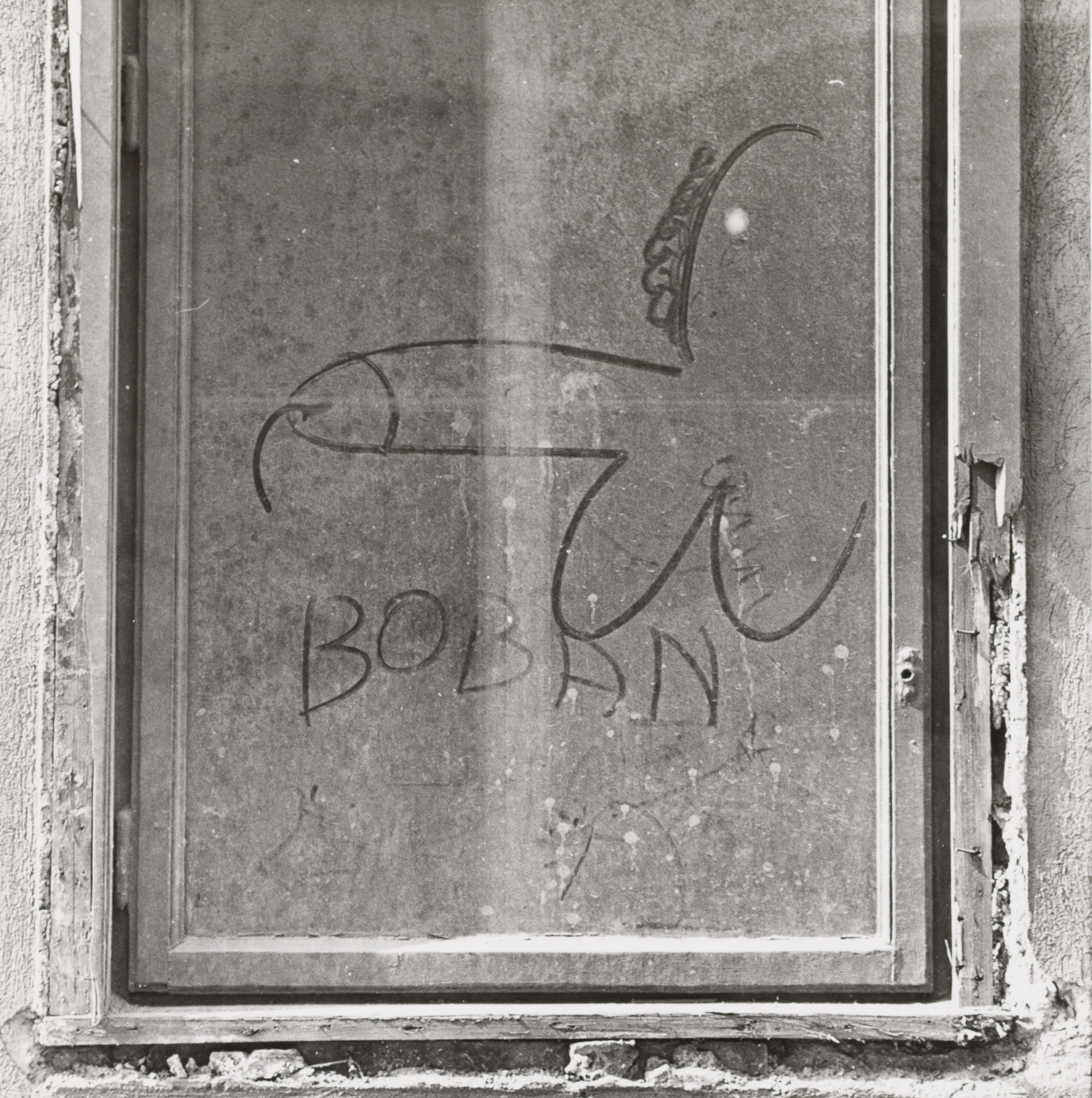 Aus der Serie "Graffiti", 1970-72