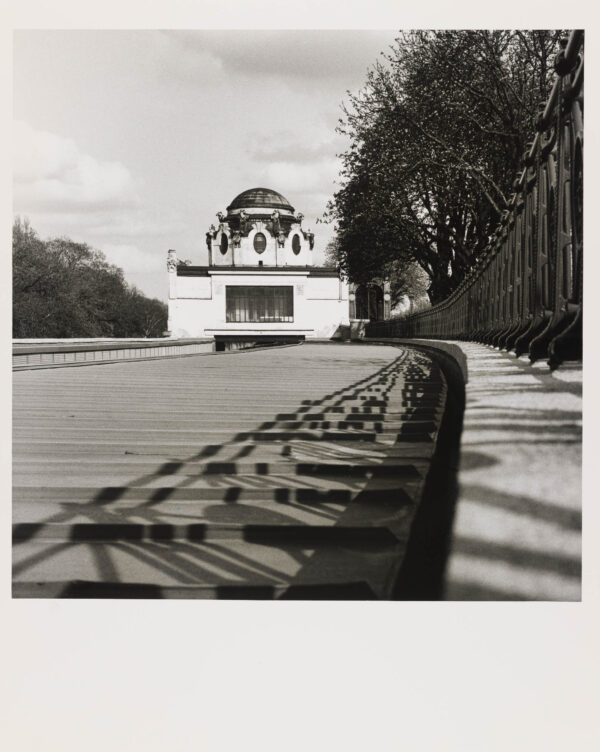 Otto Wagners Jugendstil-Hofpavillon der Stadtbahn in Hietzing