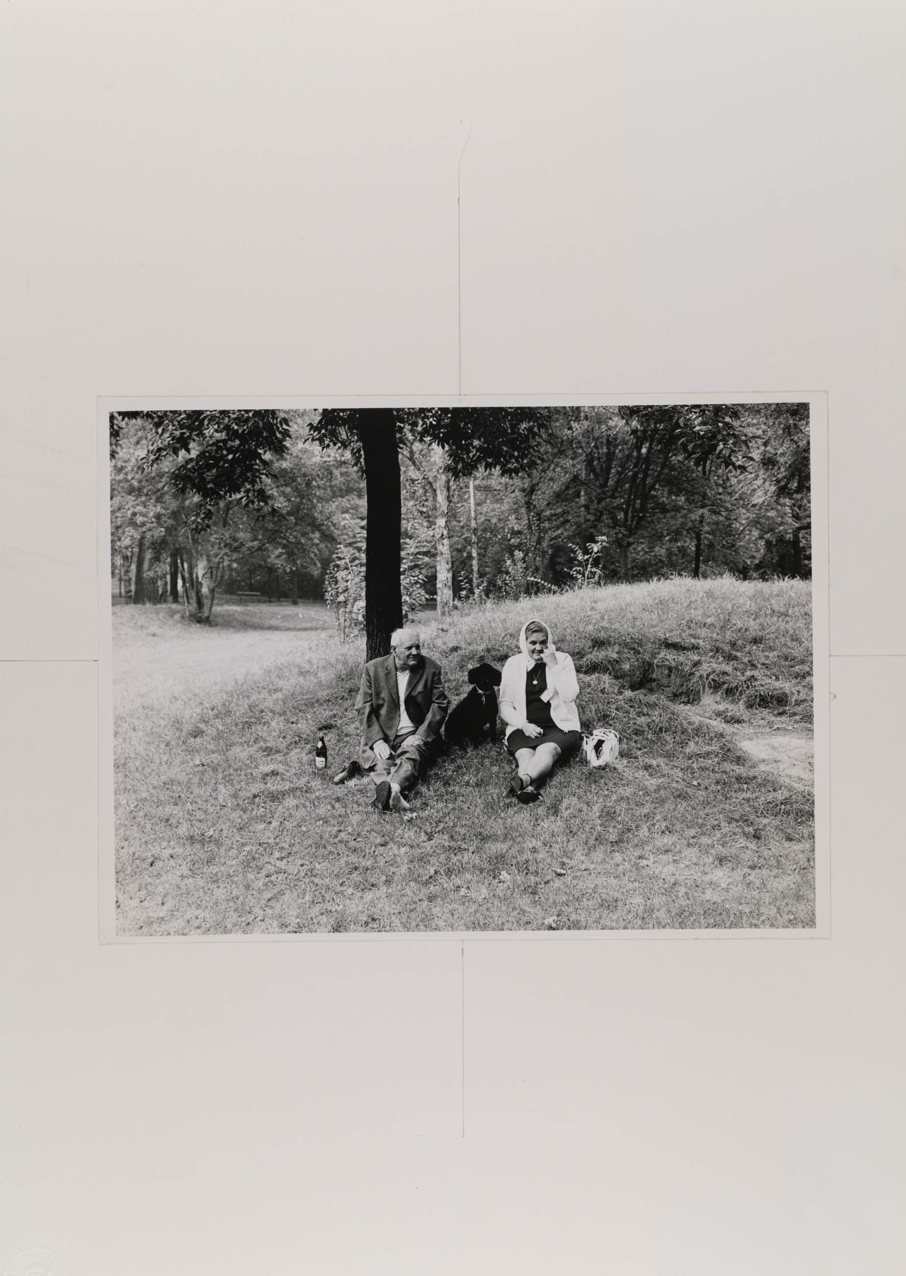 Aus der Serie "Zwischenspiel", Druckvorlage, 1970 - 1974