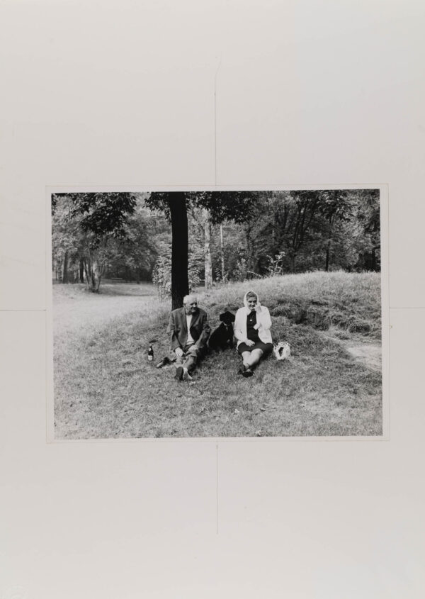 Aus der Serie "Zwischenspiel", Druckvorlage, 1970 - 1974