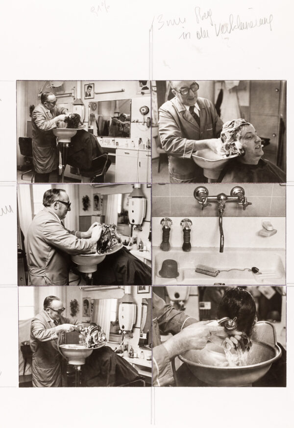 Aus der Serie "Zwischenspiel", Druckvorlage, 1970 - 1974