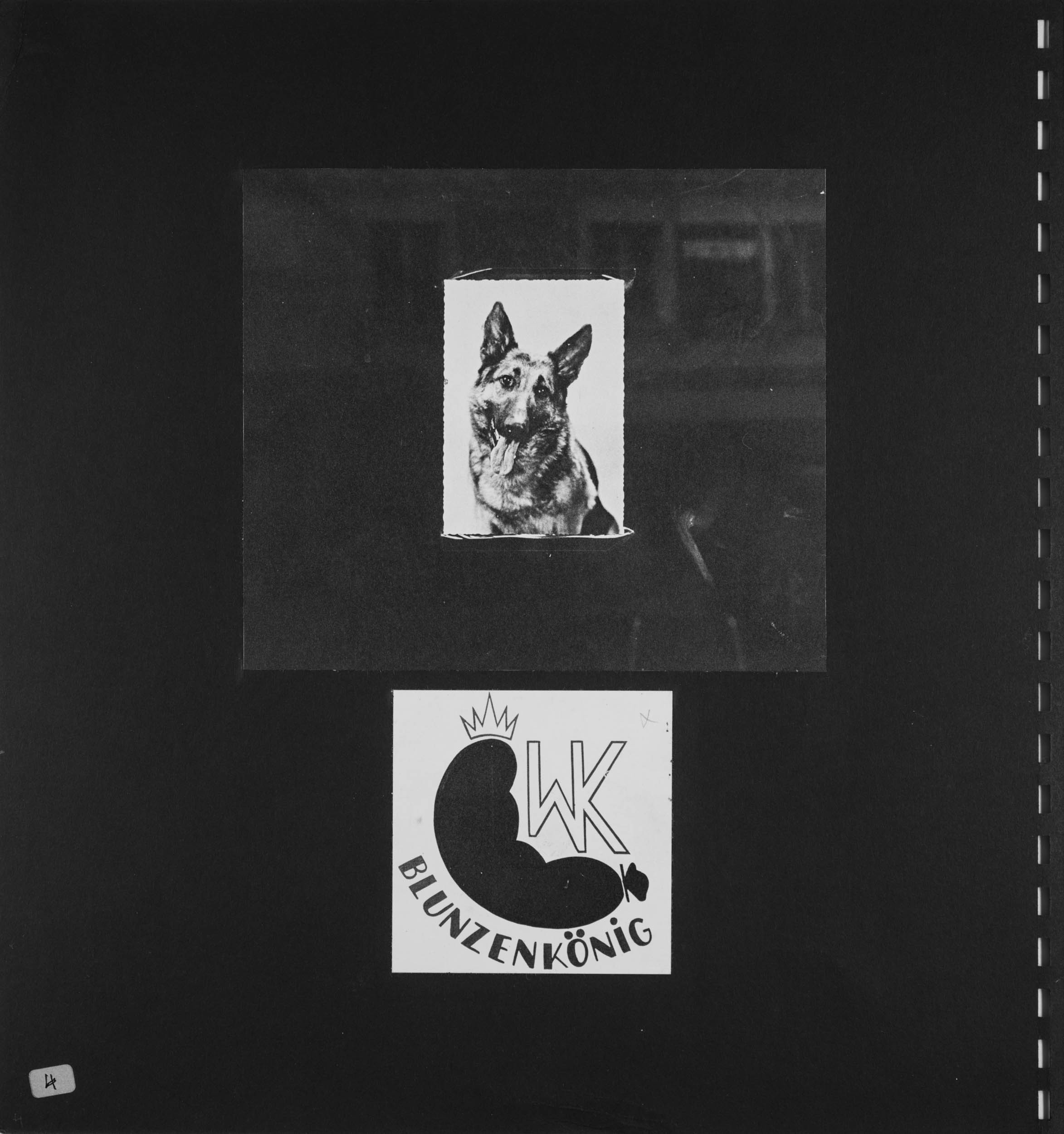 Aus der Serie "Zwischenspiel", Maquette, S. 04, 1970 - 1974