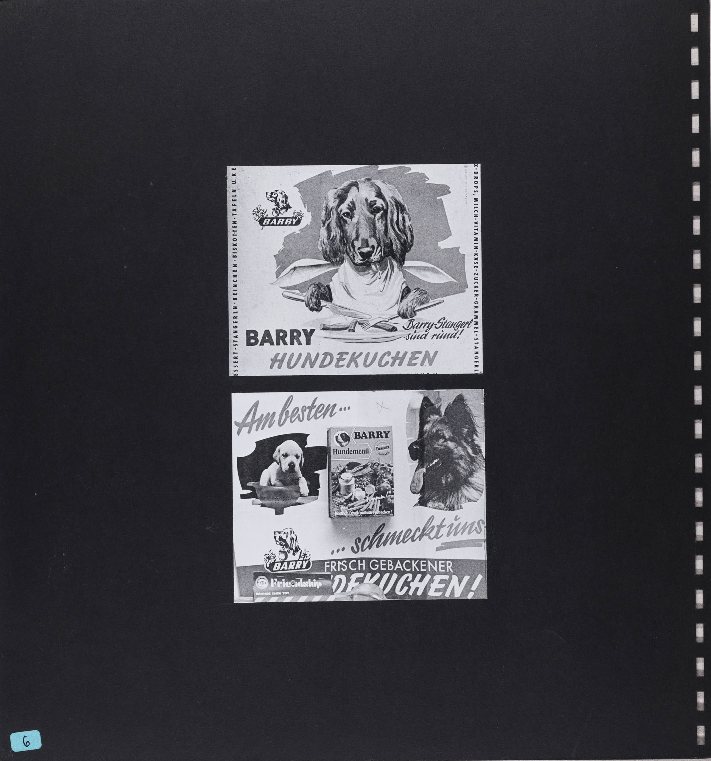 Aus der Serie "Zwischenspiel", Maquette, S. 06, 1970 - 1974