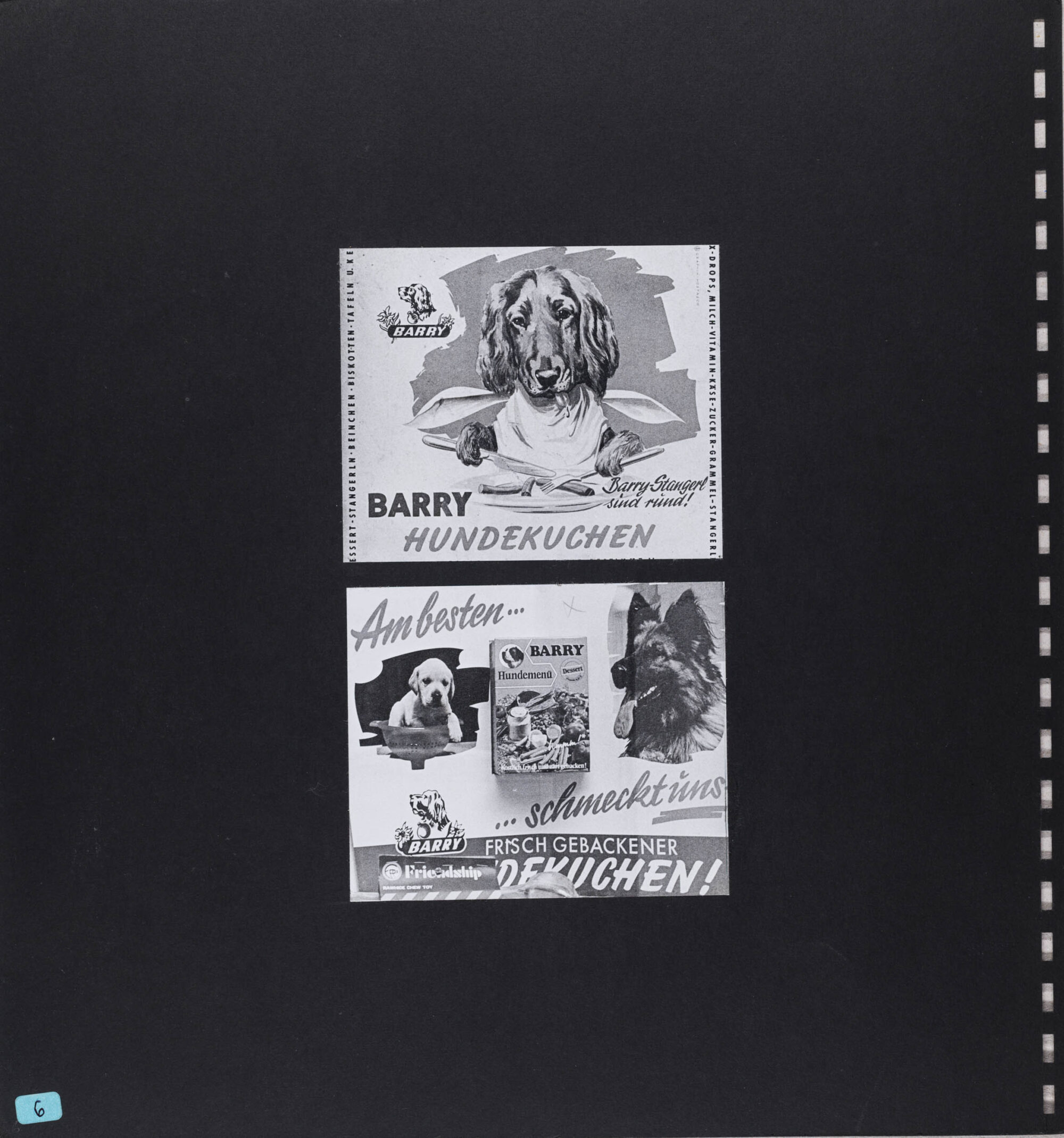 Aus der Serie "Zwischenspiel", Maquette, S. 06, 1970 - 1974