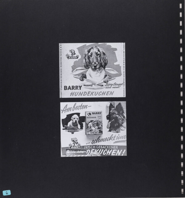 Aus der Serie "Zwischenspiel", Maquette, S. 06, 1970 - 1974