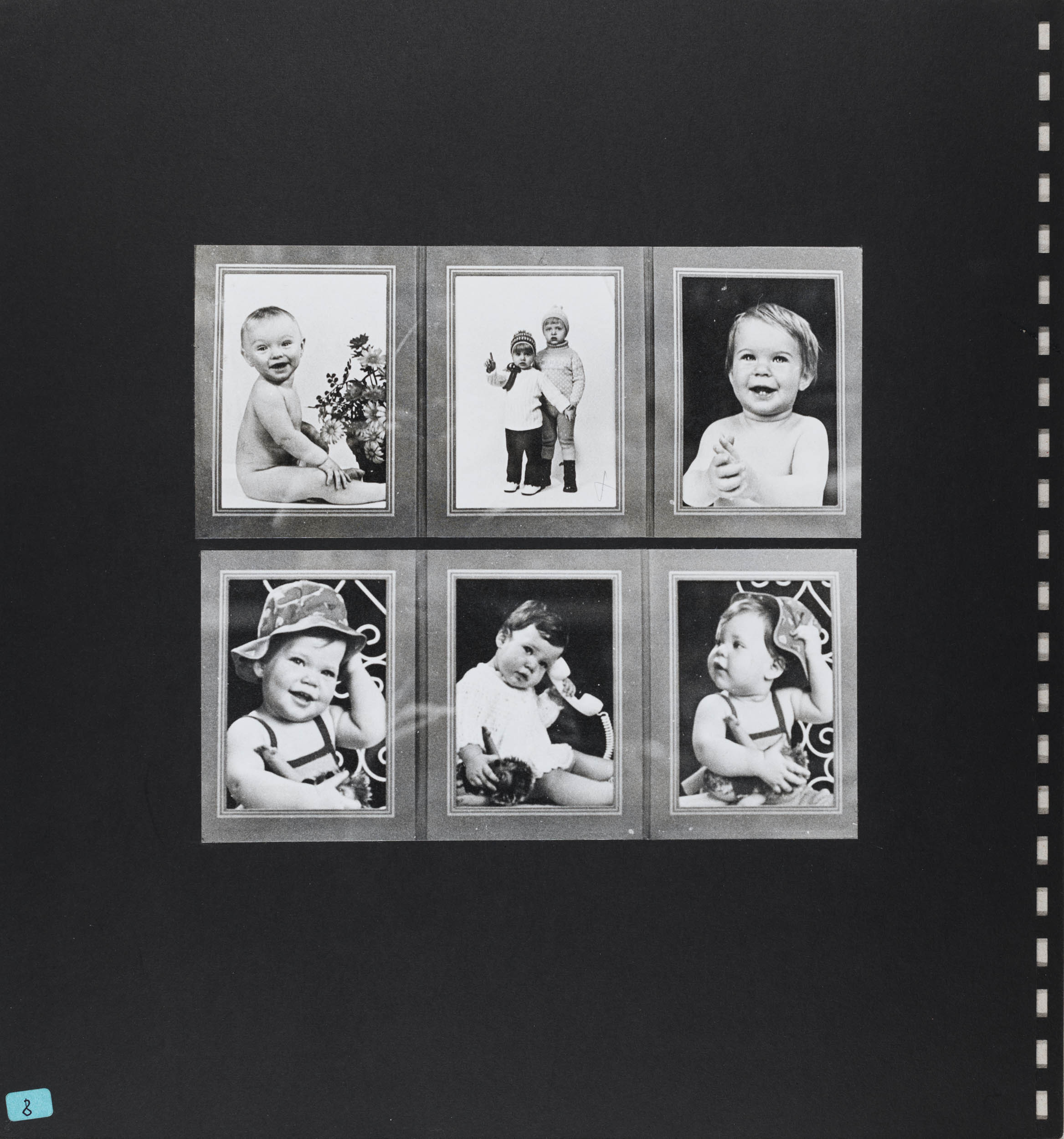 Aus der Serie "Zwischenspiel", Maquette, S. 08, 1970 - 1974