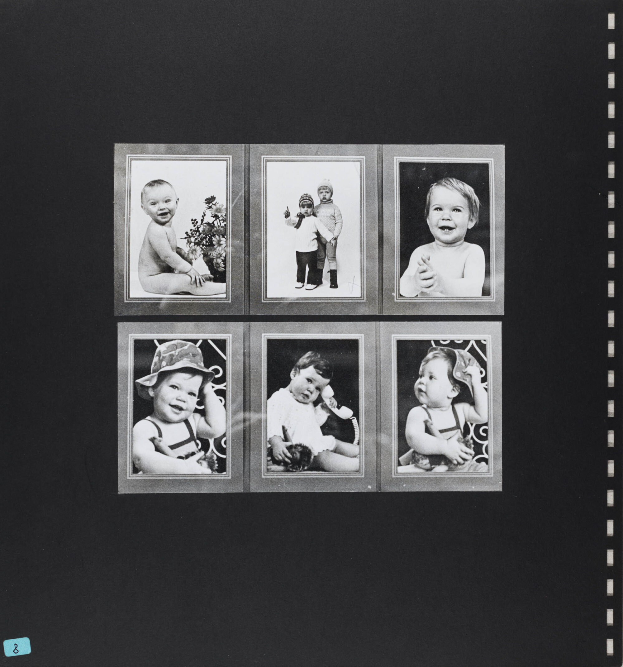 Aus der Serie "Zwischenspiel", Maquette, S. 08, 1970 - 1974