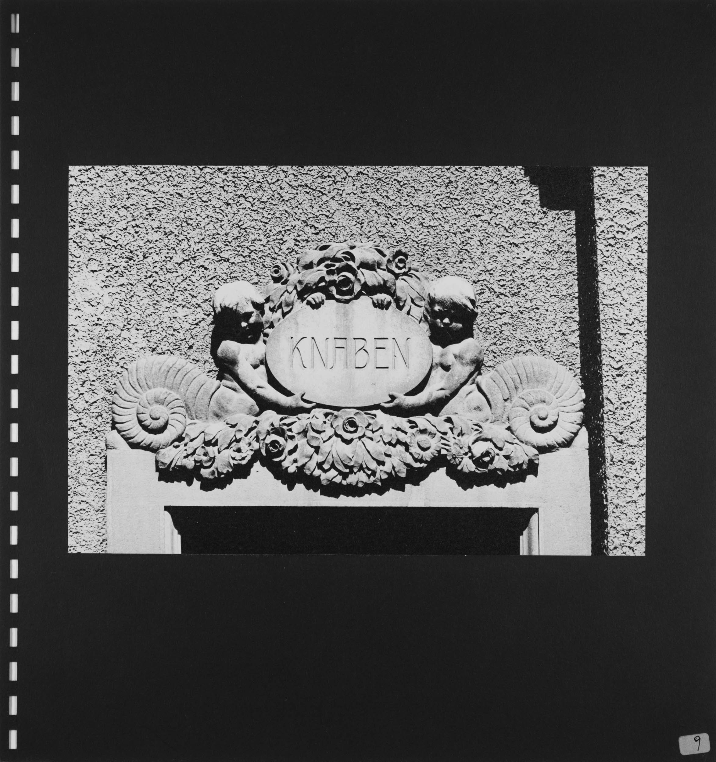 Aus der Serie "Zwischenspiel", Maquette, S. 09, 1970 - 1974
