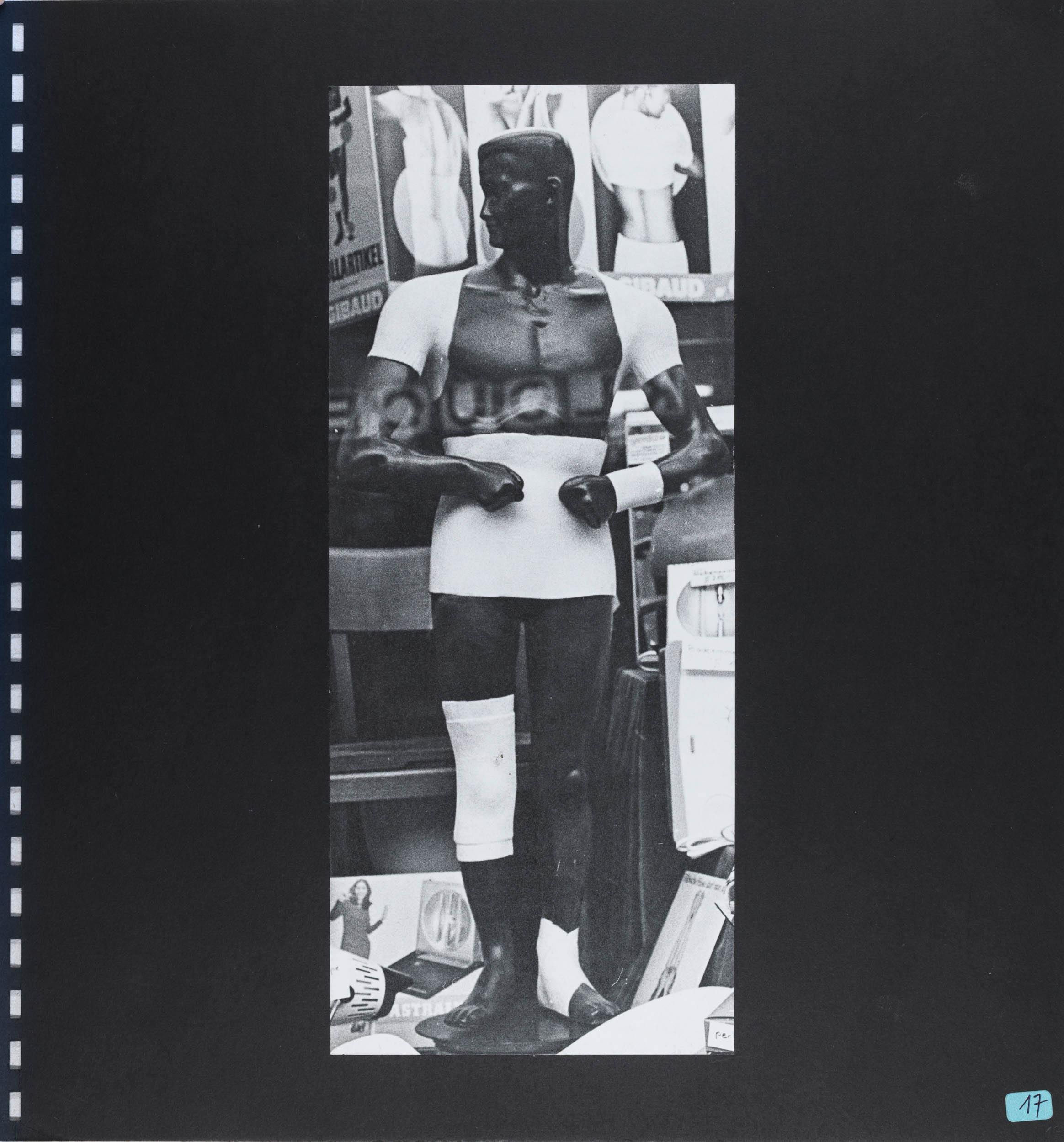 Aus der Serie "Zwischenspiel", Maquette, S. 17, 1970 - 1974