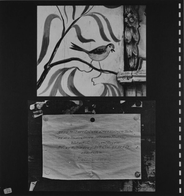 Aus der Serie "Zwischenspiel", Maquette, S. 22, 1970 - 1974