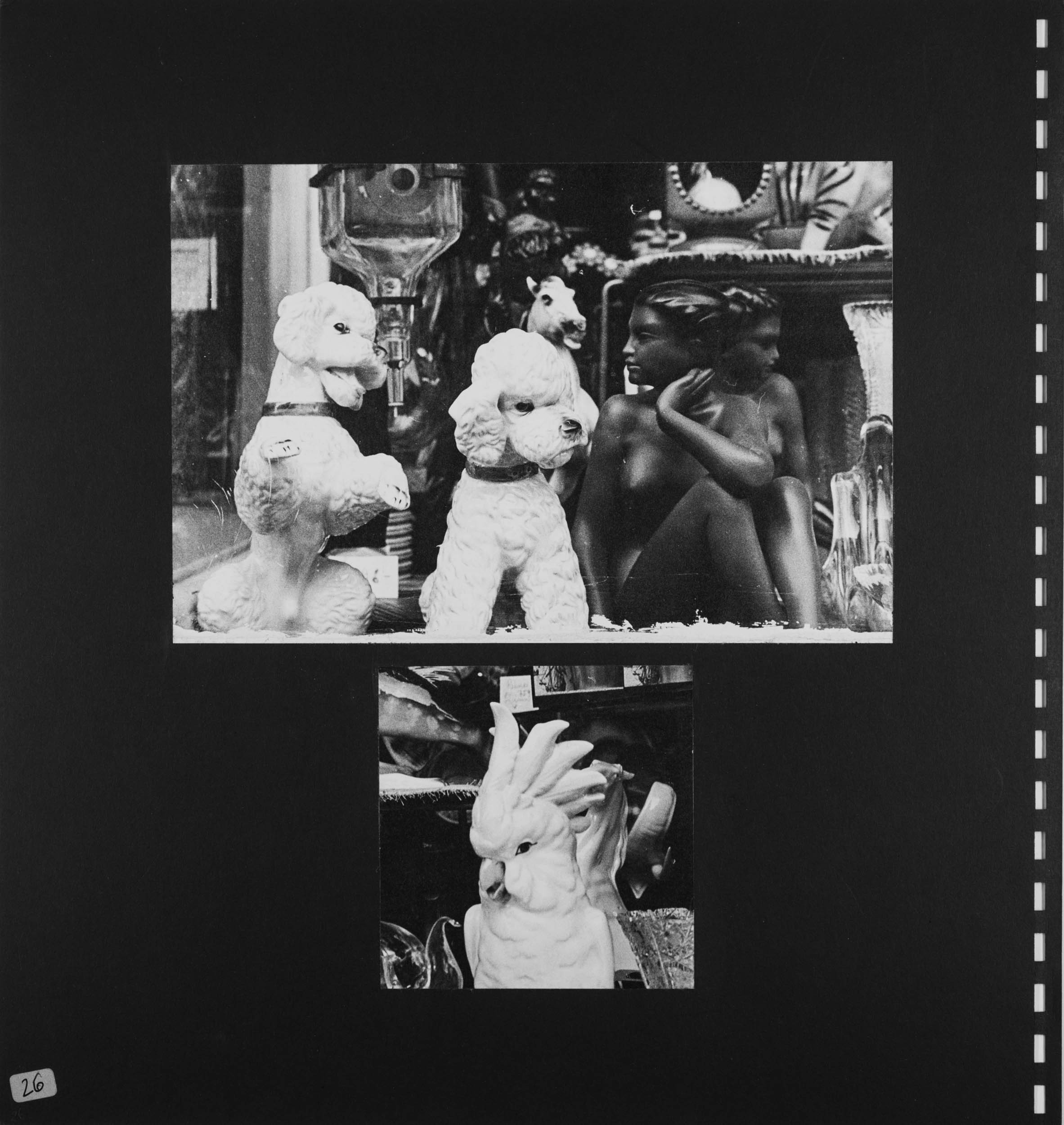 Aus der Serie "Zwischenspiel", Maquette, S. 26, 1970 - 1974