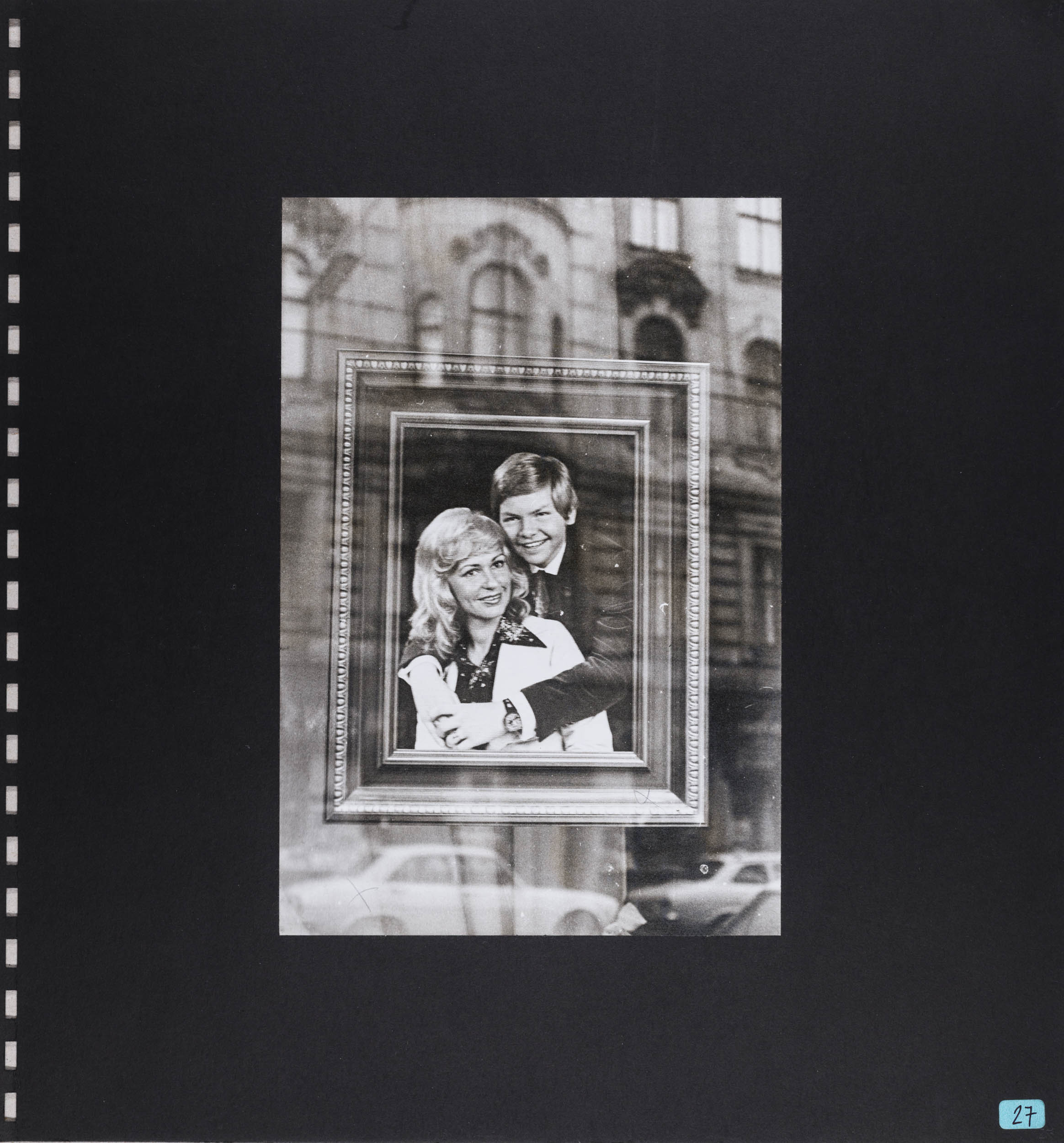 Aus der Serie "Zwischenspiel", Maquette, S. 27, 1970 - 1974