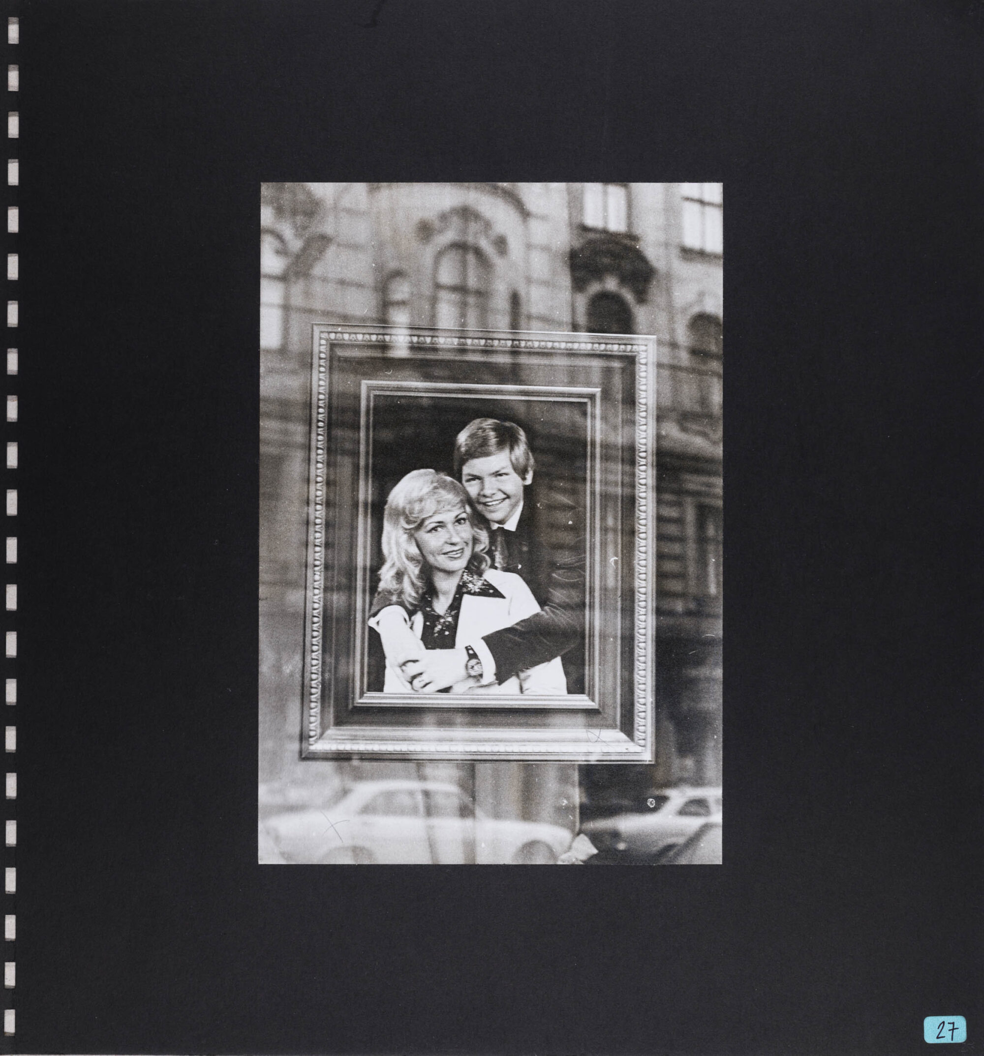 Aus der Serie "Zwischenspiel", Maquette, S. 27, 1970 - 1974