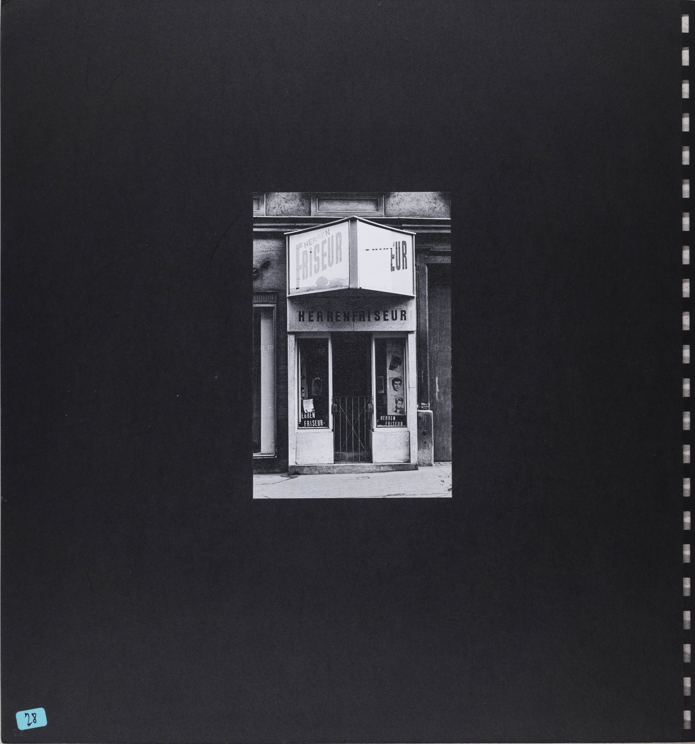 Aus der Serie "Zwischenspiel", Maquette, S. 28, 1970 - 1974