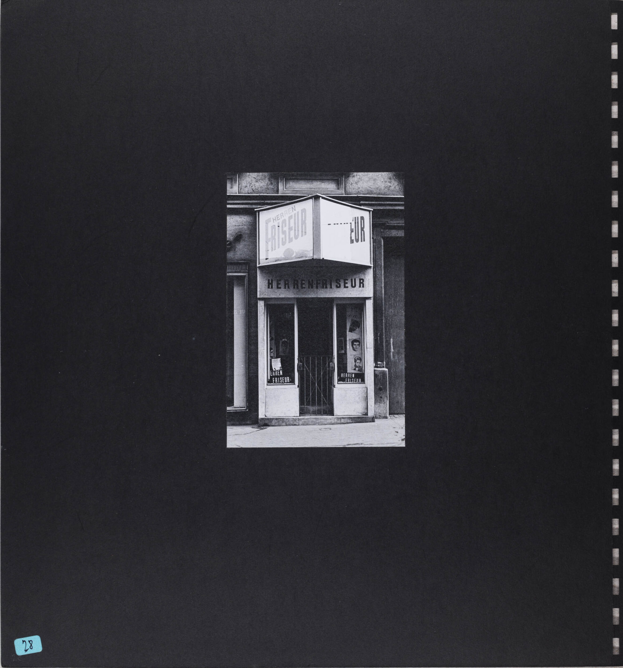 Aus der Serie "Zwischenspiel", Maquette, S. 28, 1970 - 1974