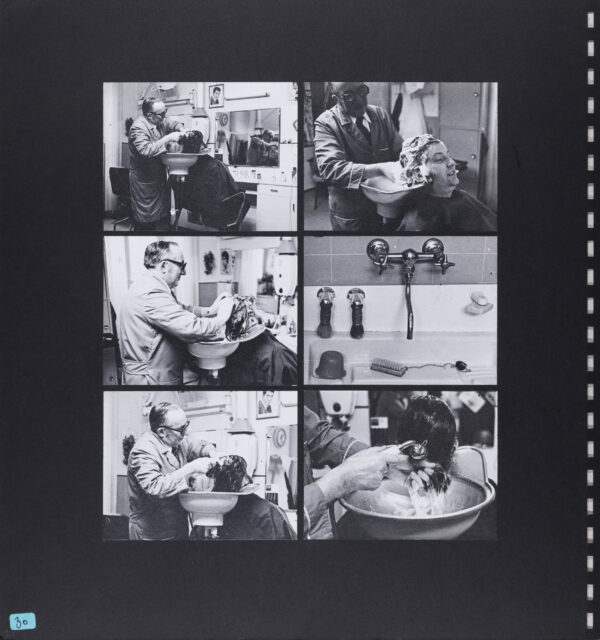 Aus der Serie "Zwischenspiel", Maquette, S. 28, 1970 - 1974
