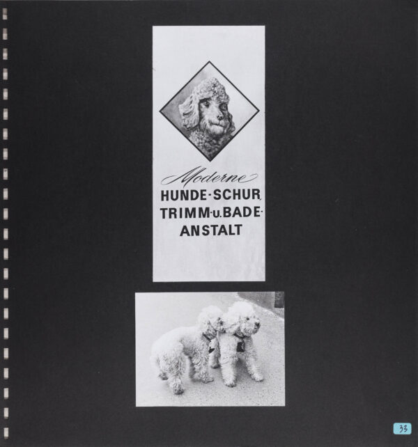Aus der Serie "Zwischenspiel", Maquette, S. 33, 1970 - 1974