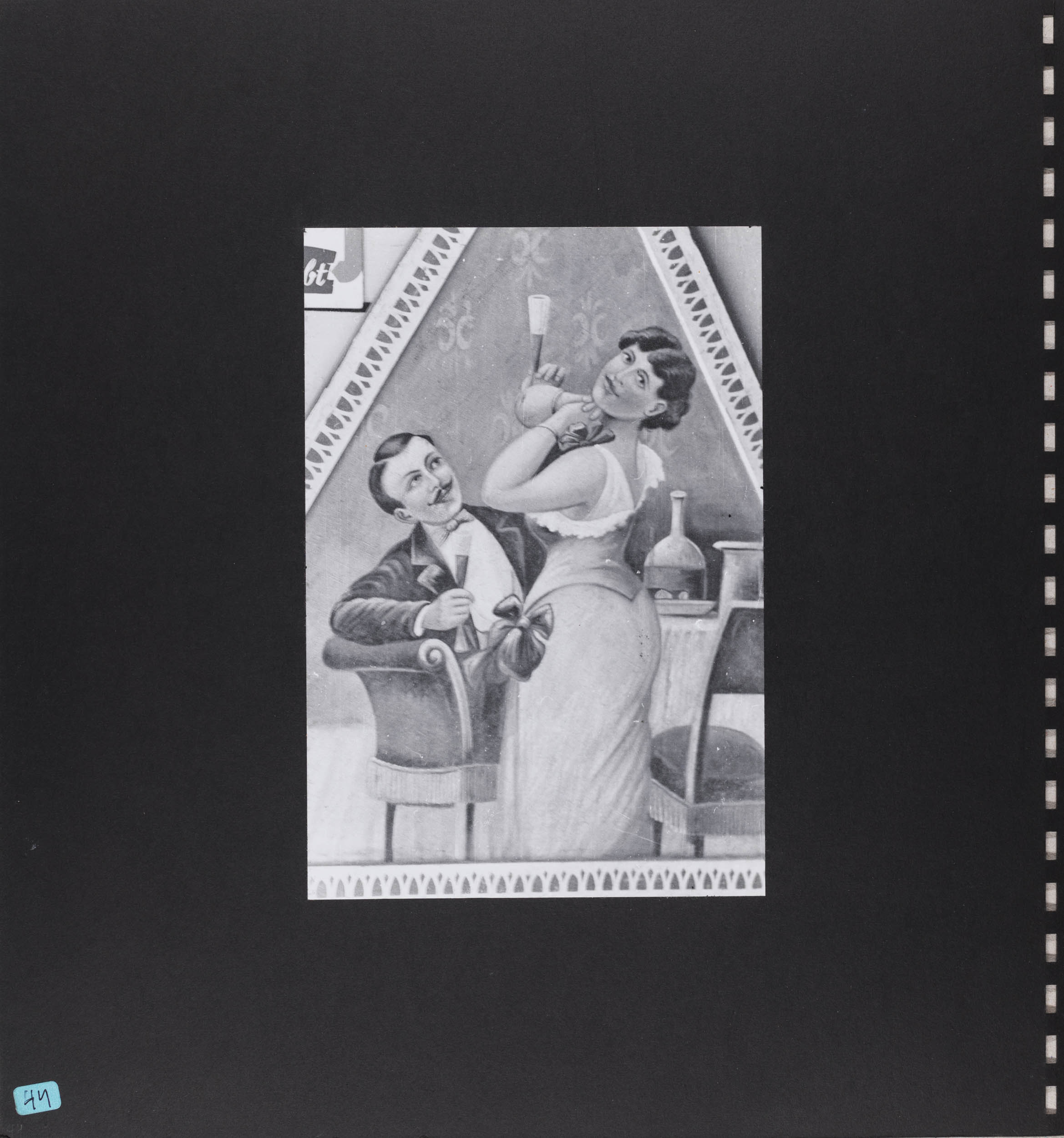 Aus der Serie "Zwischenspiel", Maquette, S. 44, 1970 - 1974