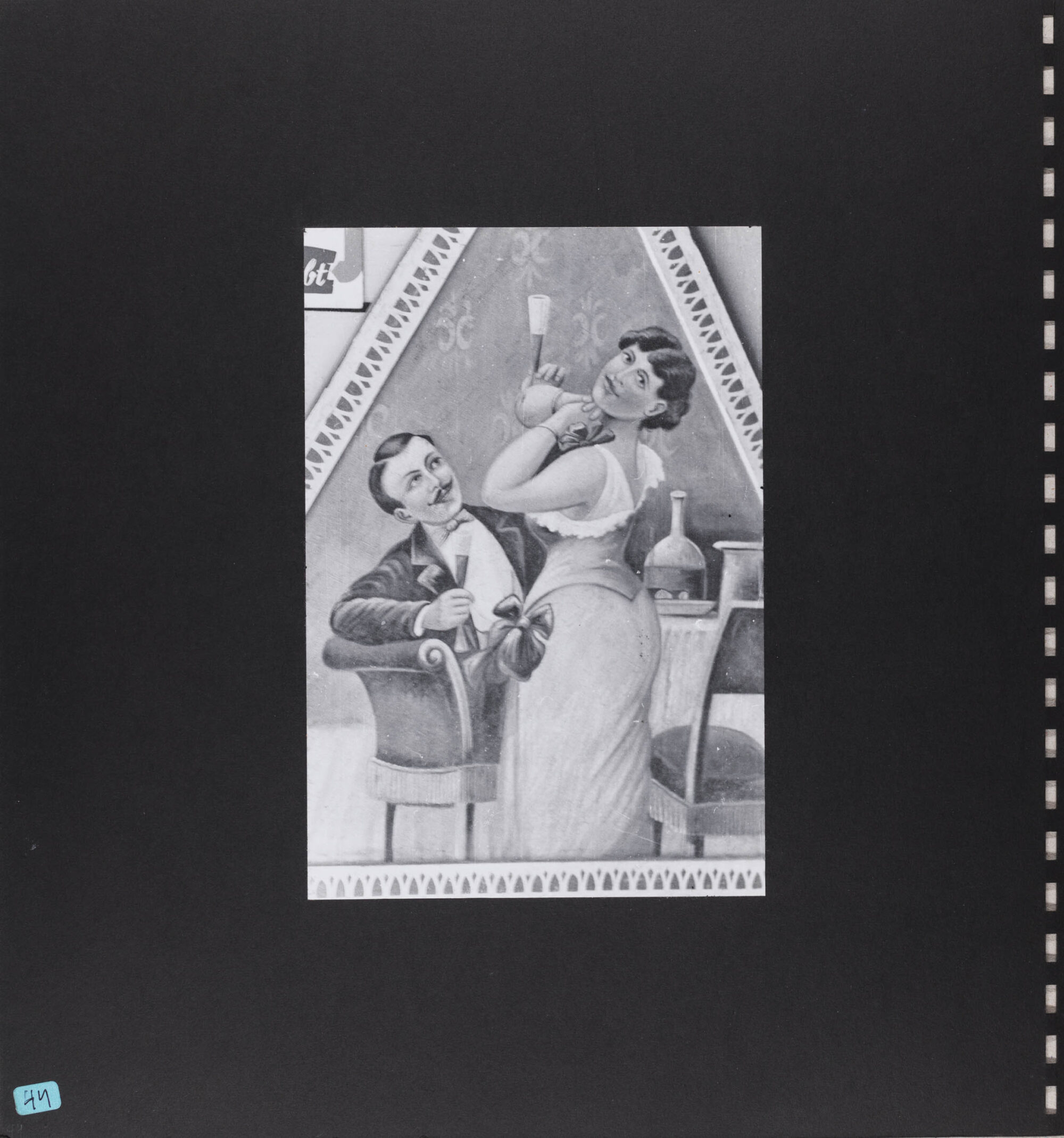Aus der Serie "Zwischenspiel", Maquette, S. 44, 1970 - 1974