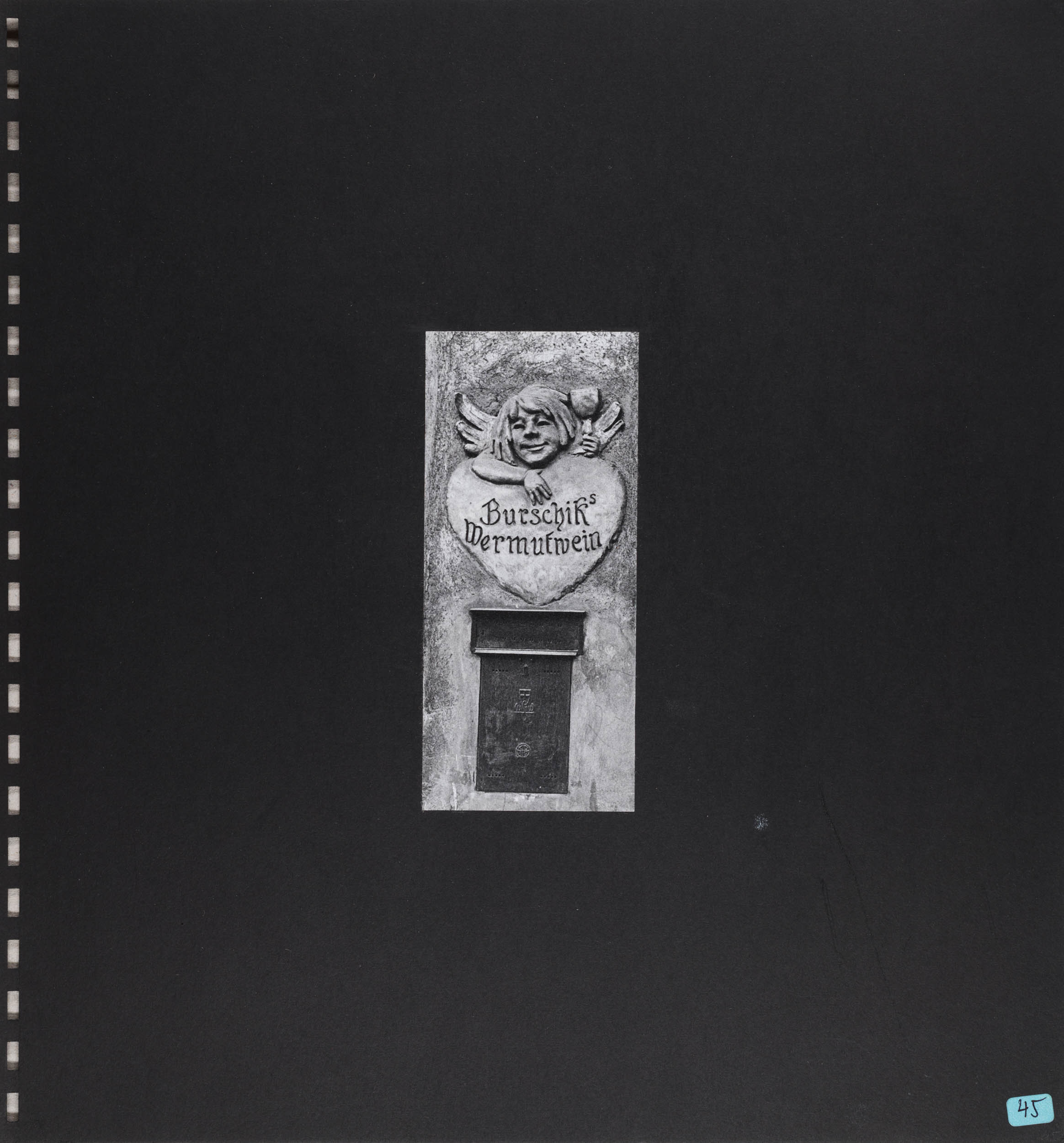 Aus der Serie "Zwischenspiel", Maquette, S. 45, 1970 - 1974