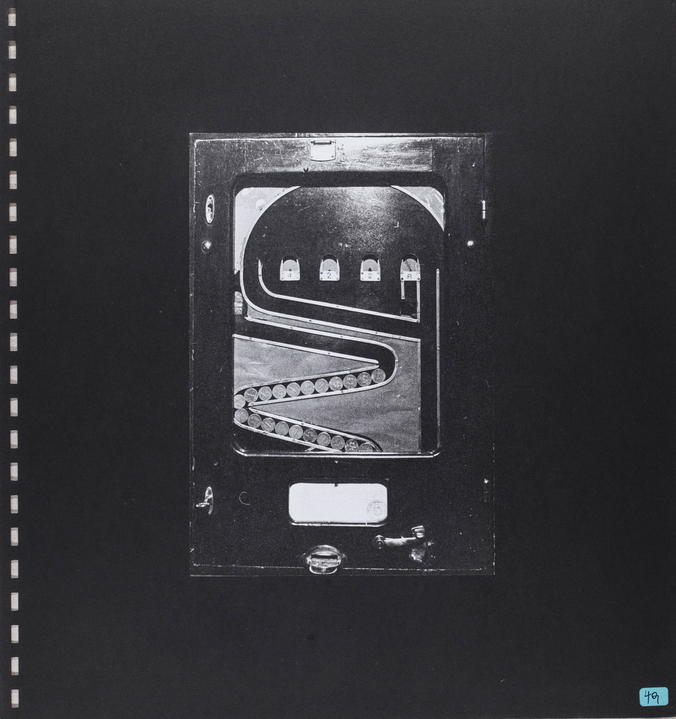 Aus der Serie "Zwischenspiel", Maquette, S. 49, 1970 - 1974
