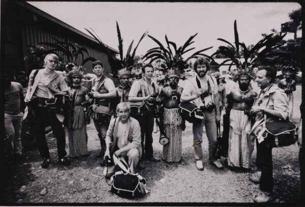 Mount Hagen, Papua New Guinee, Rudi Frey mit Kollegen, o. D.