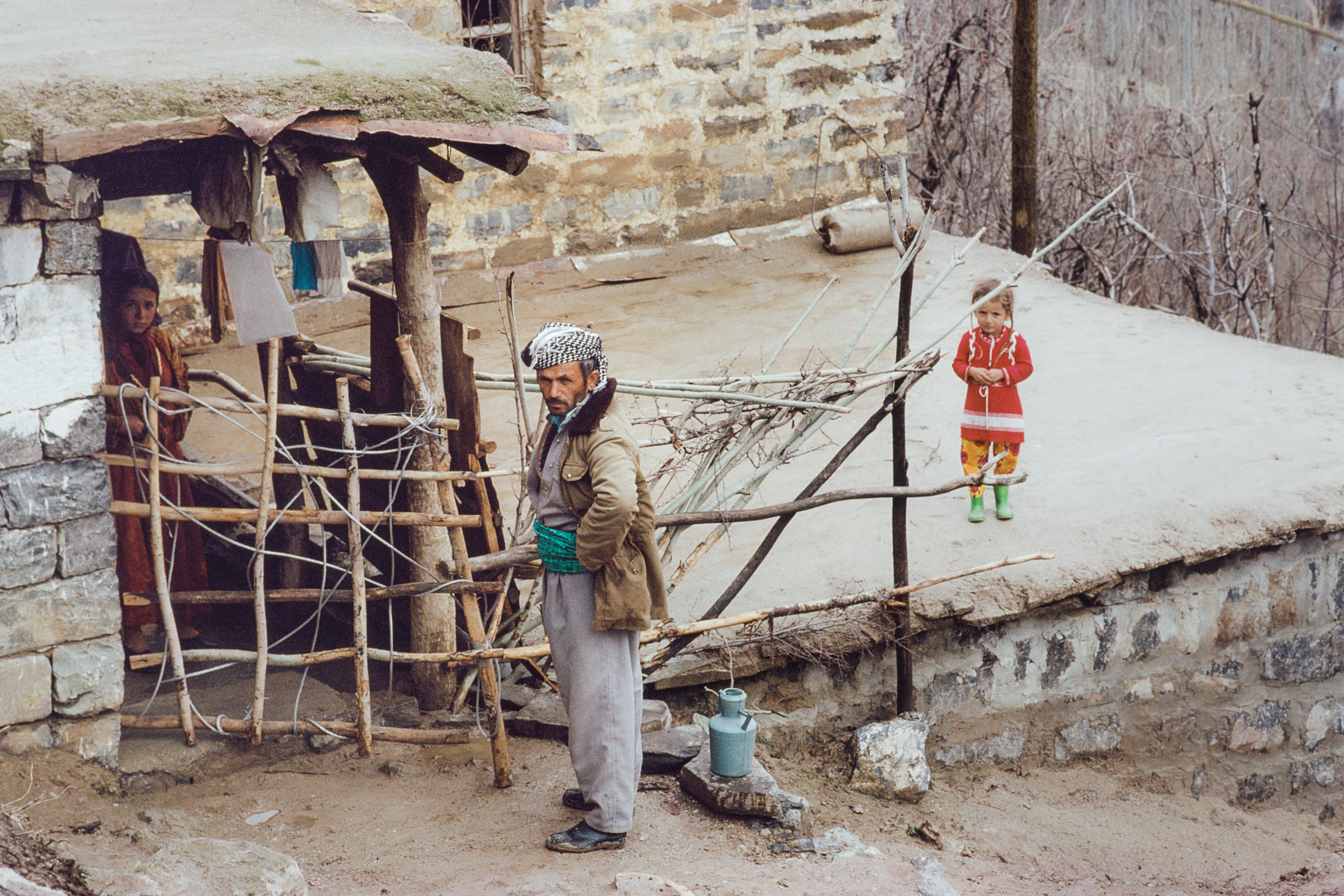 Kurden und Izadis, Tasdelen, Syrisch-Türkische Grenzregion, 1987