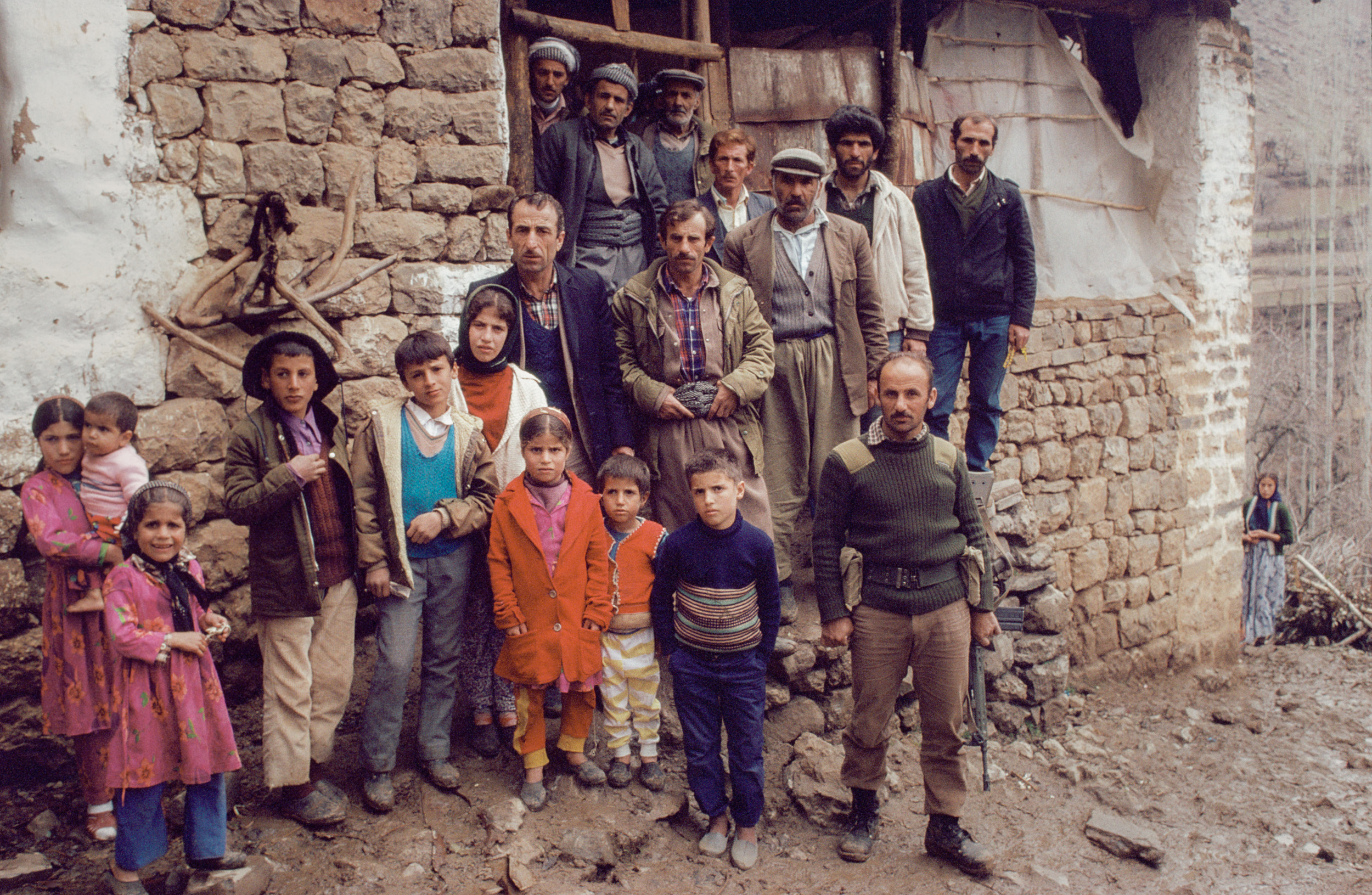 Kurden und Izadis, Tasdelen, Syrisch-Türkische Grenzregion, 1987