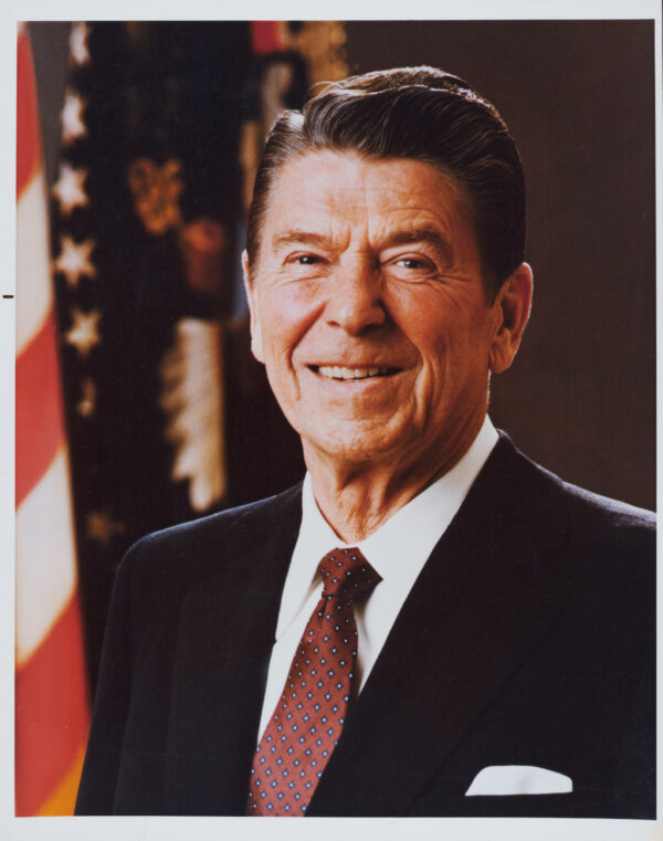 Ronald Reagan, offizielles Porträt, 1981