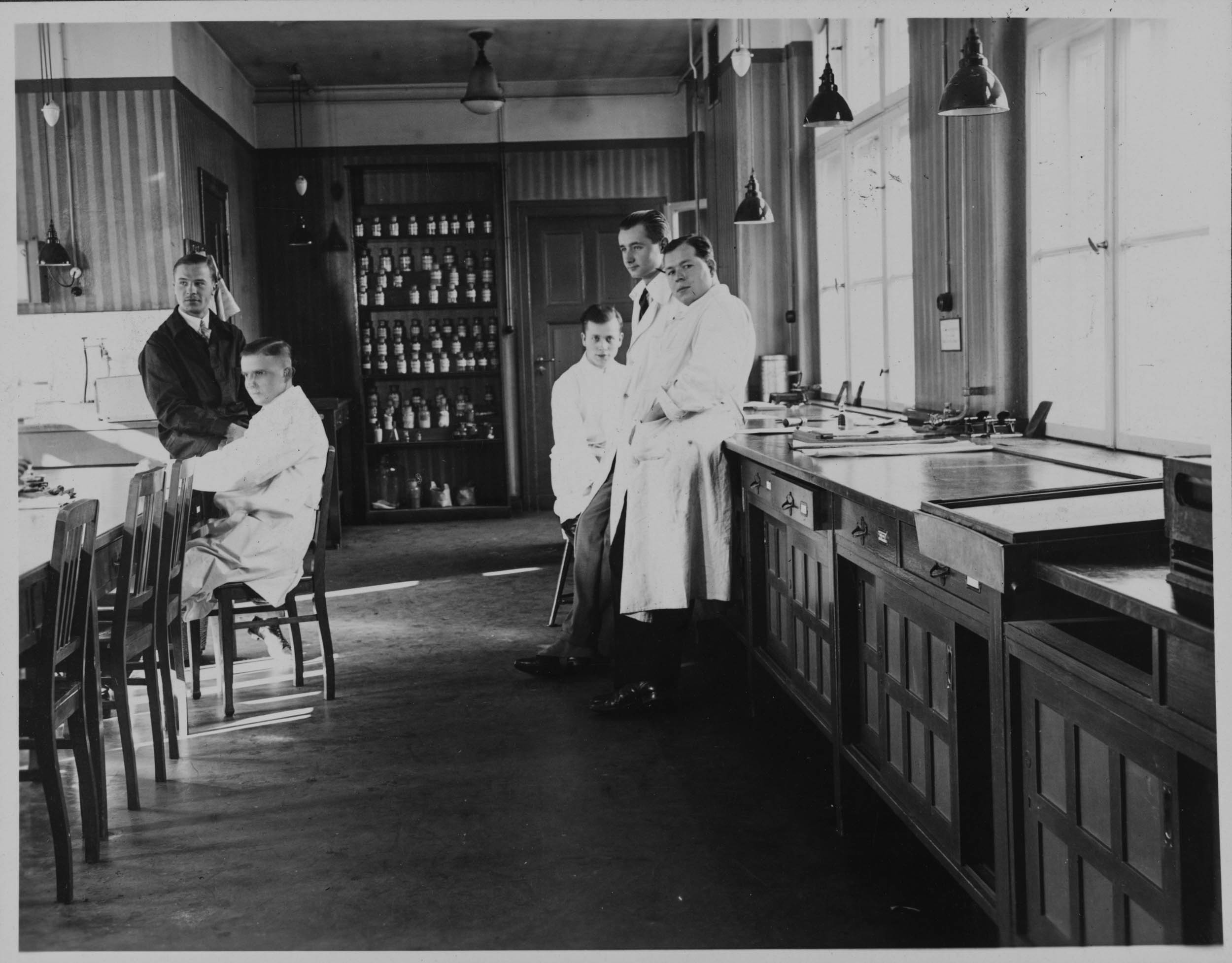 Innenansichten Agfa Fotoschule, Berlin, 1931