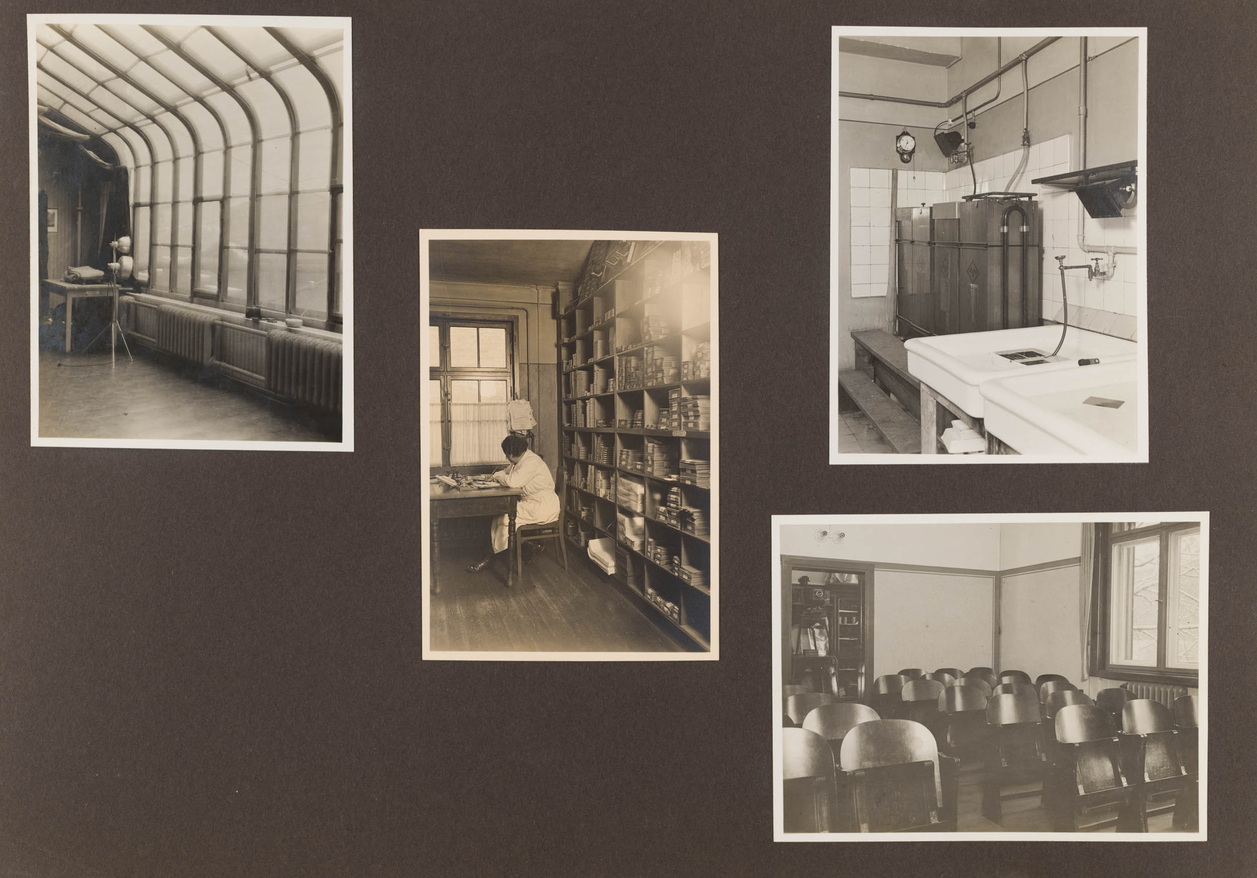 Innenansichten Agfa Fotoschule, Berlin, 1931