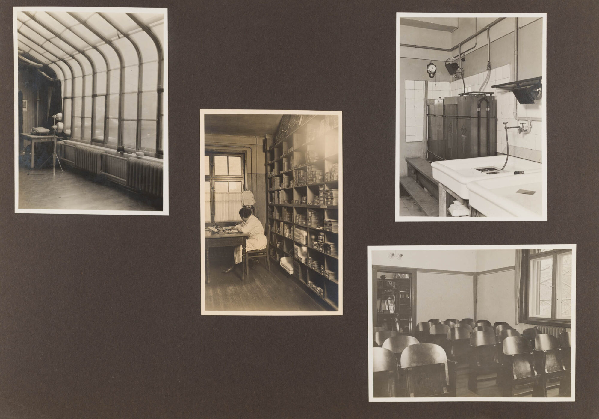 Innenansichten Agfa Fotoschule, Berlin, 1931