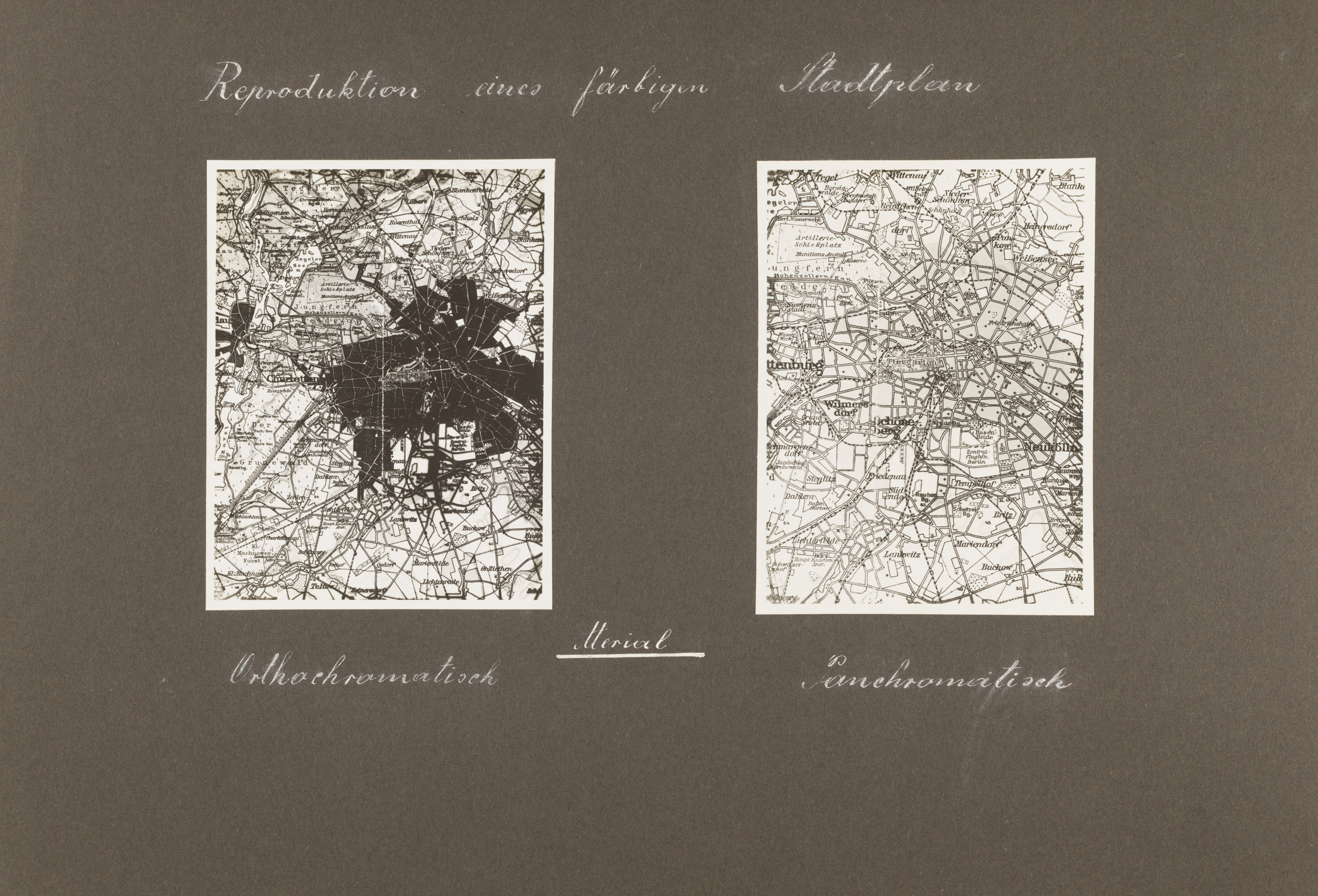 Technische Musterbilder Agfa Fotoschule, Berlin, 1931